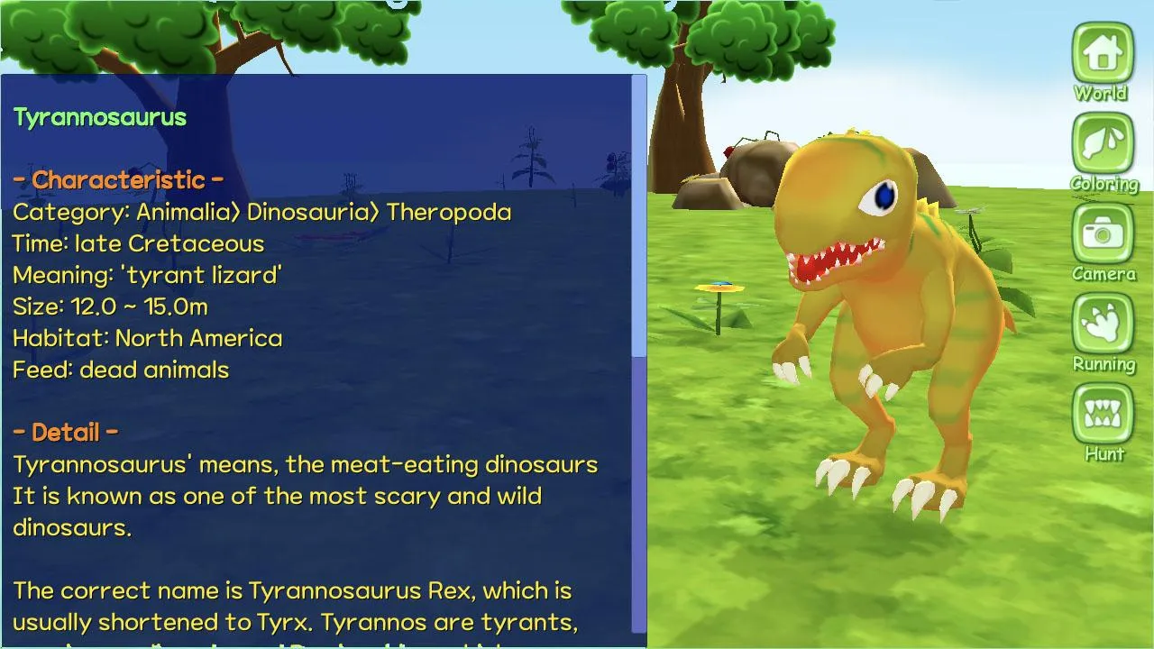 Dinosaur World 3D - AR Camera | Indus Appstore | Screenshot