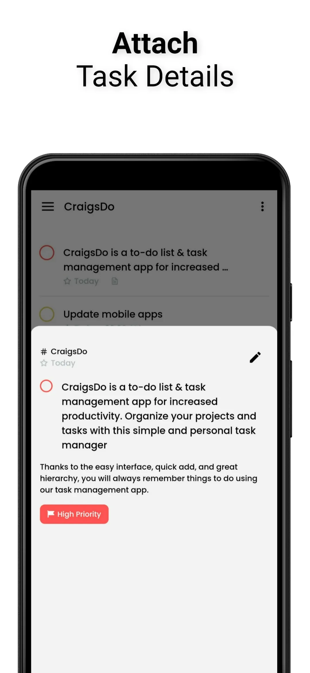 CraigsDo: GTD® To-Do List | Indus Appstore | Screenshot