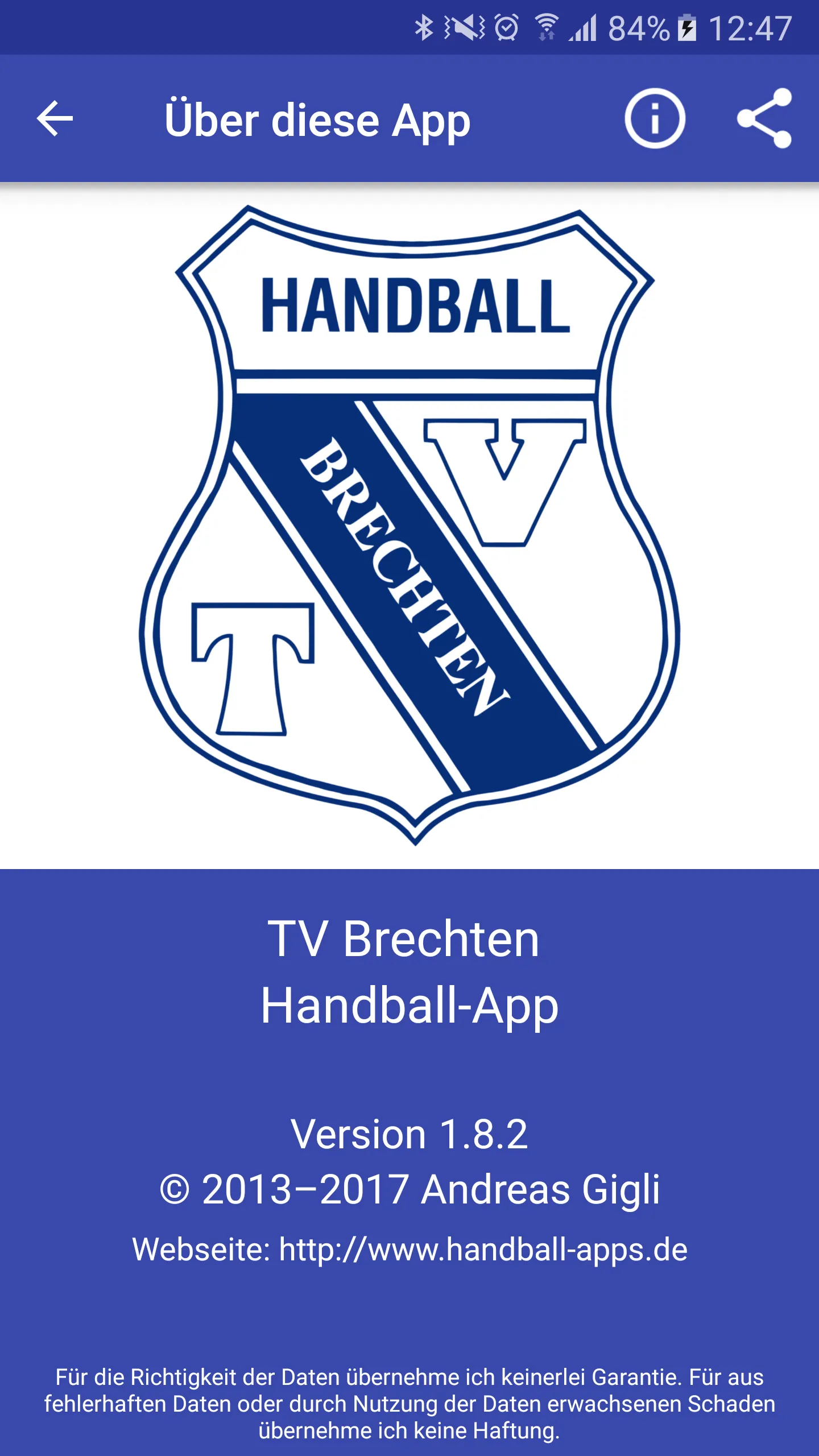 TV Brechten Handball | Indus Appstore | Screenshot