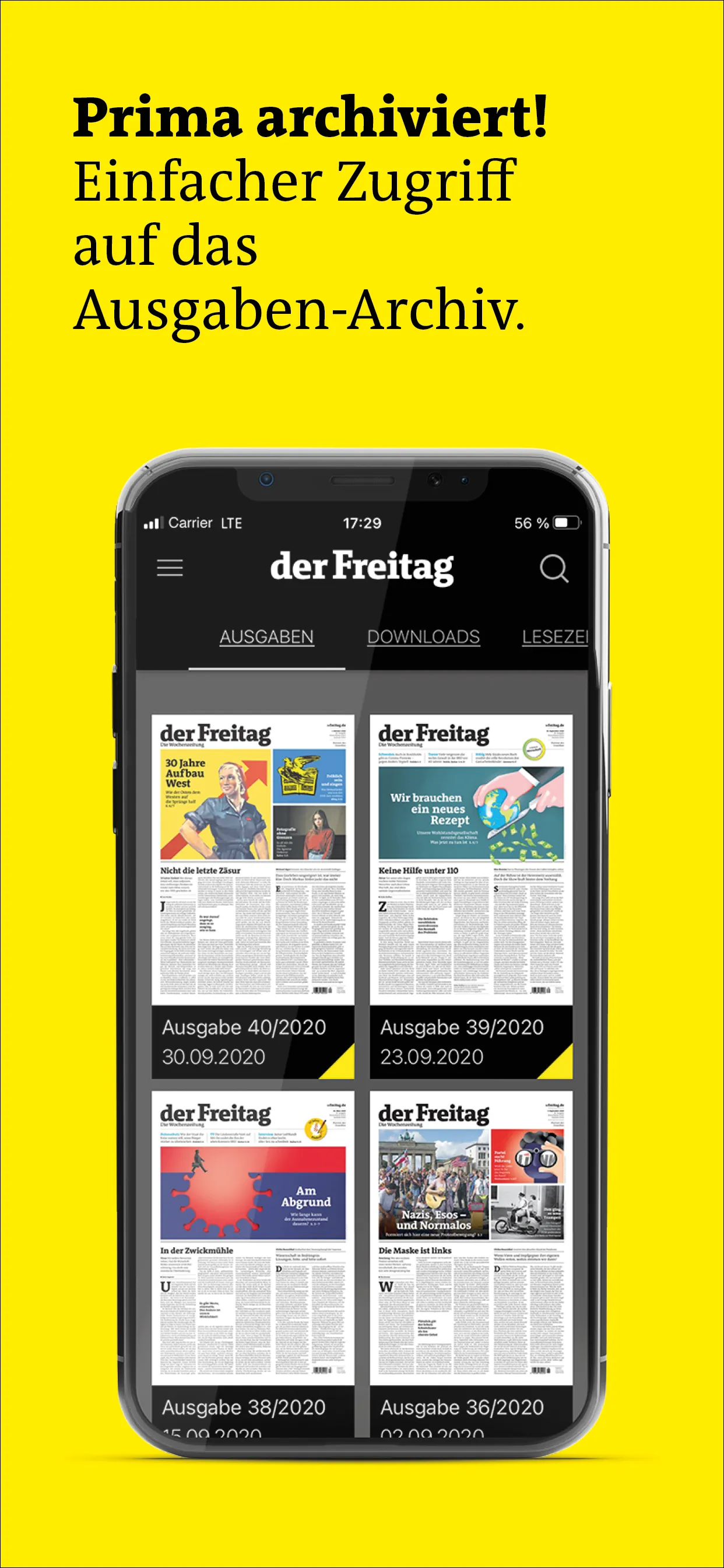 der Freitag EPaper | Indus Appstore | Screenshot