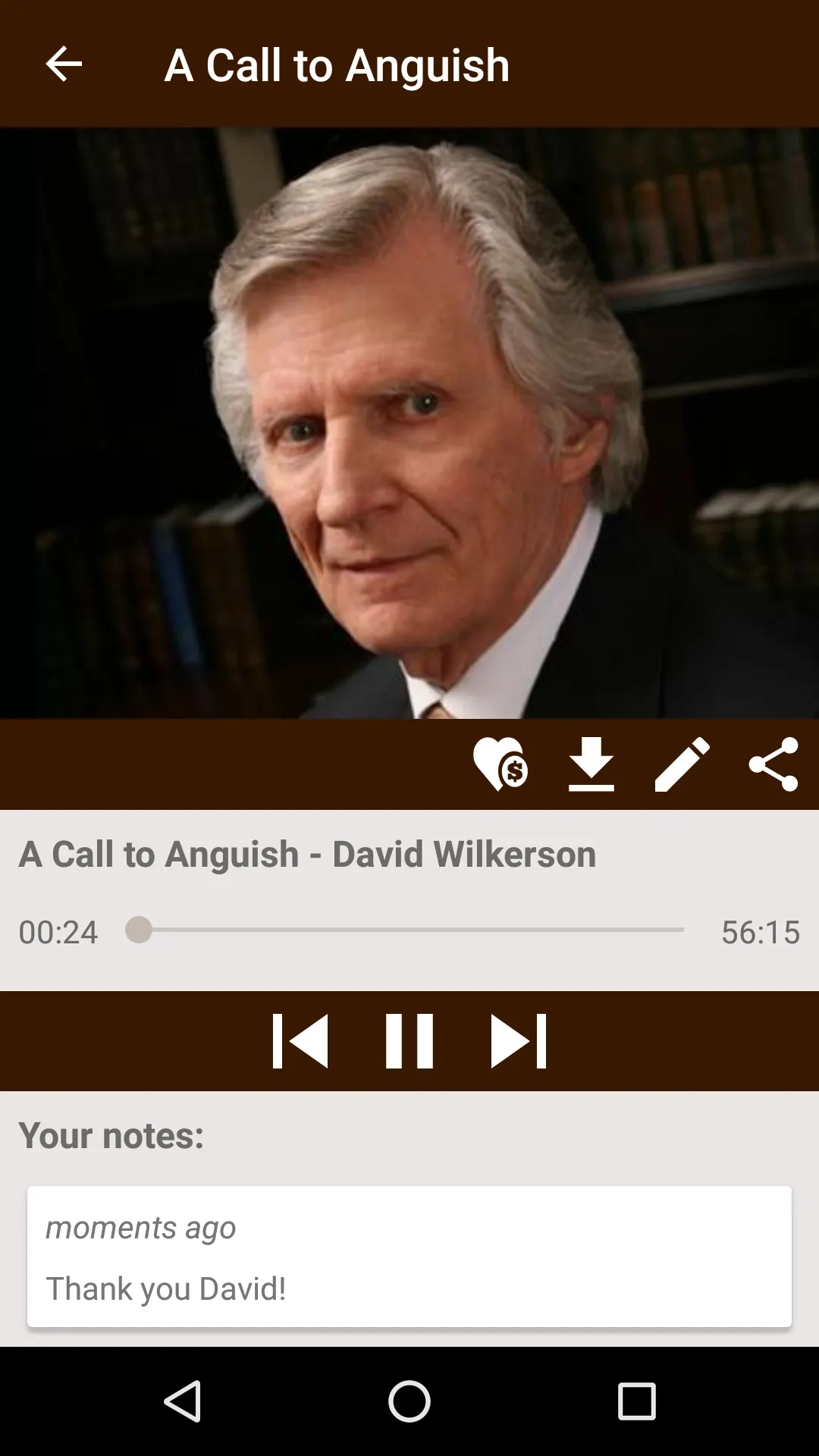 David Wilkerson Sermons | Indus Appstore | Screenshot