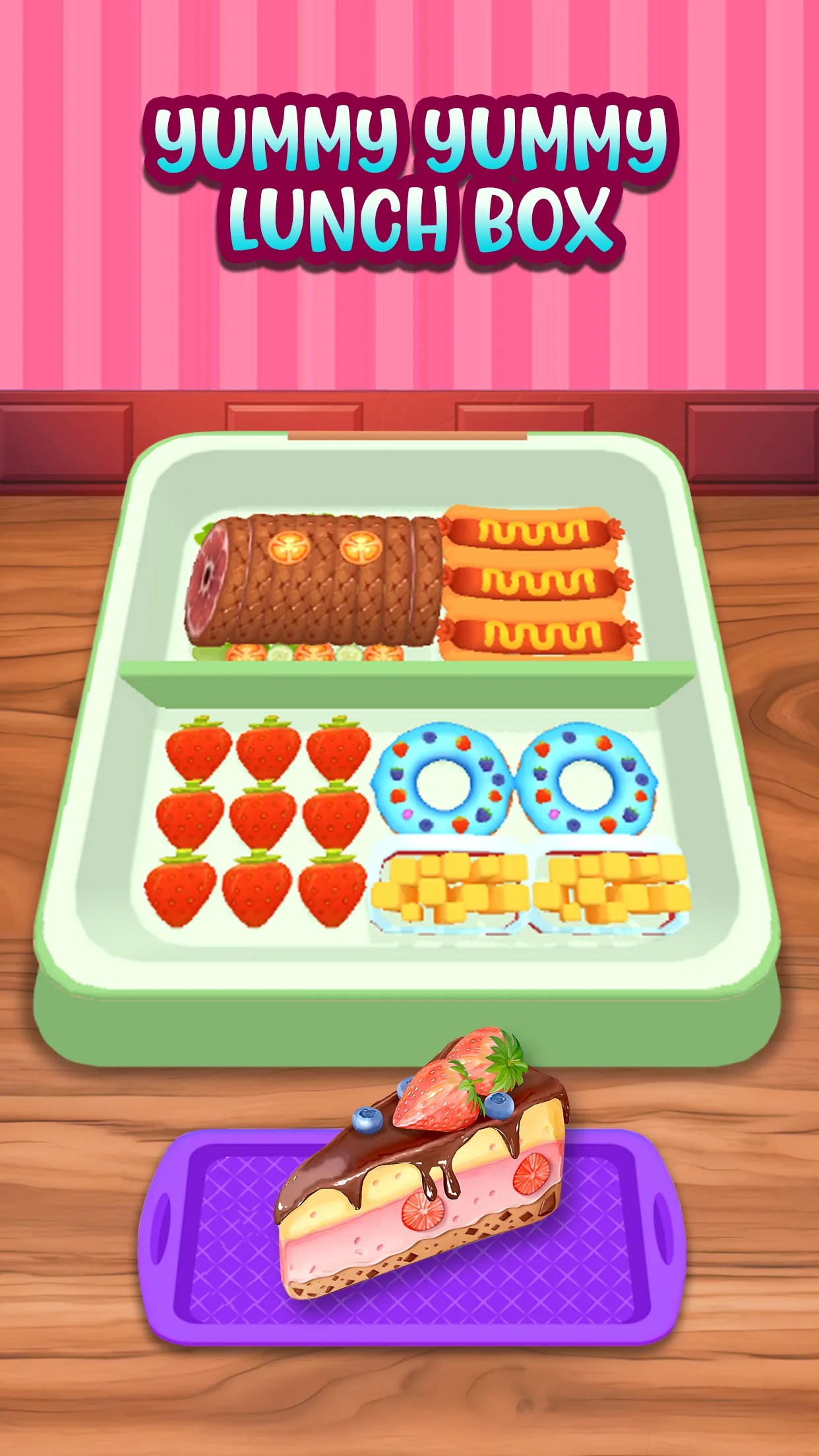 DIY Lunch Box: Organize Game | Indus Appstore | Screenshot