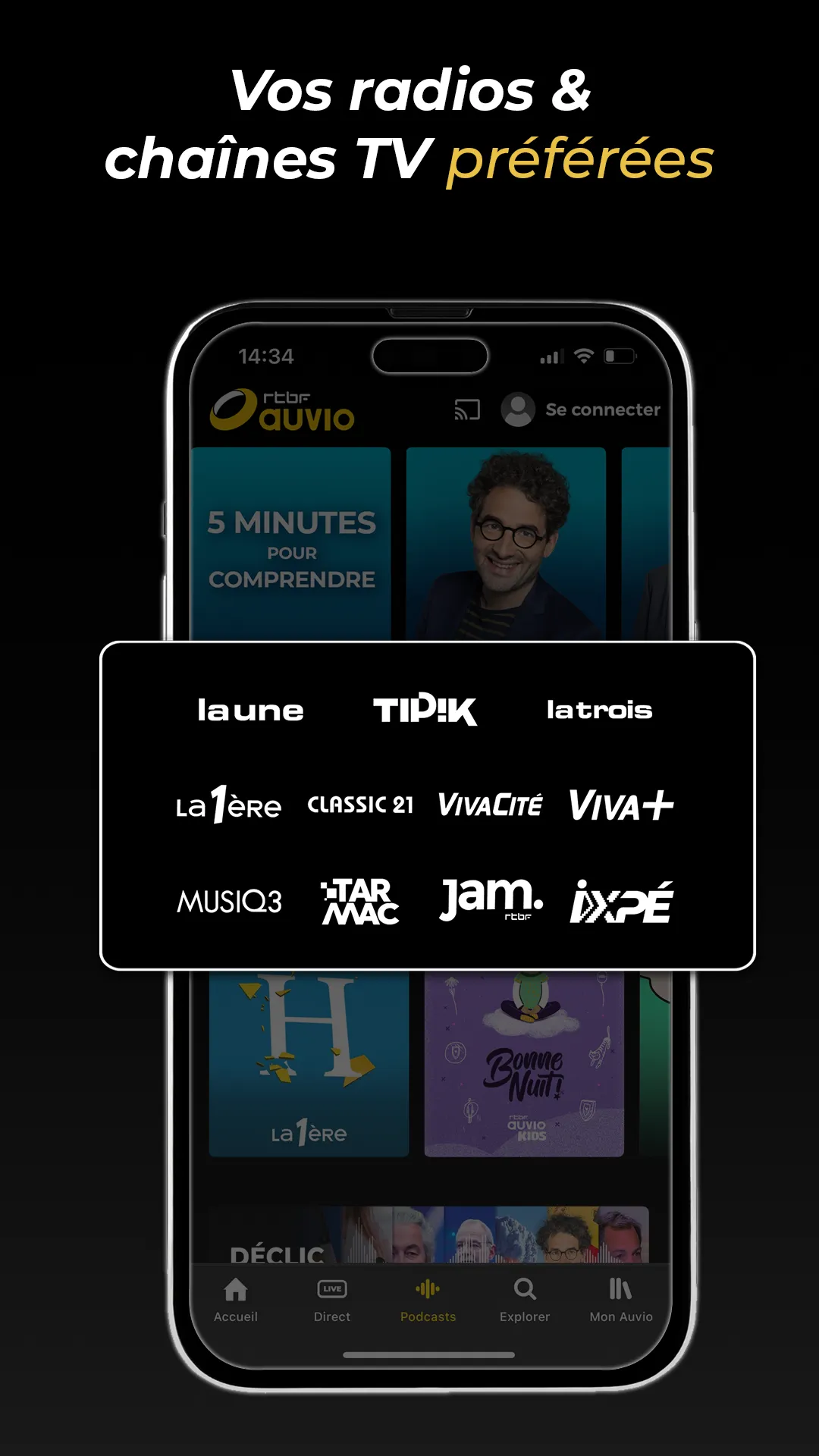RTBF Auvio : direct et replay | Indus Appstore | Screenshot