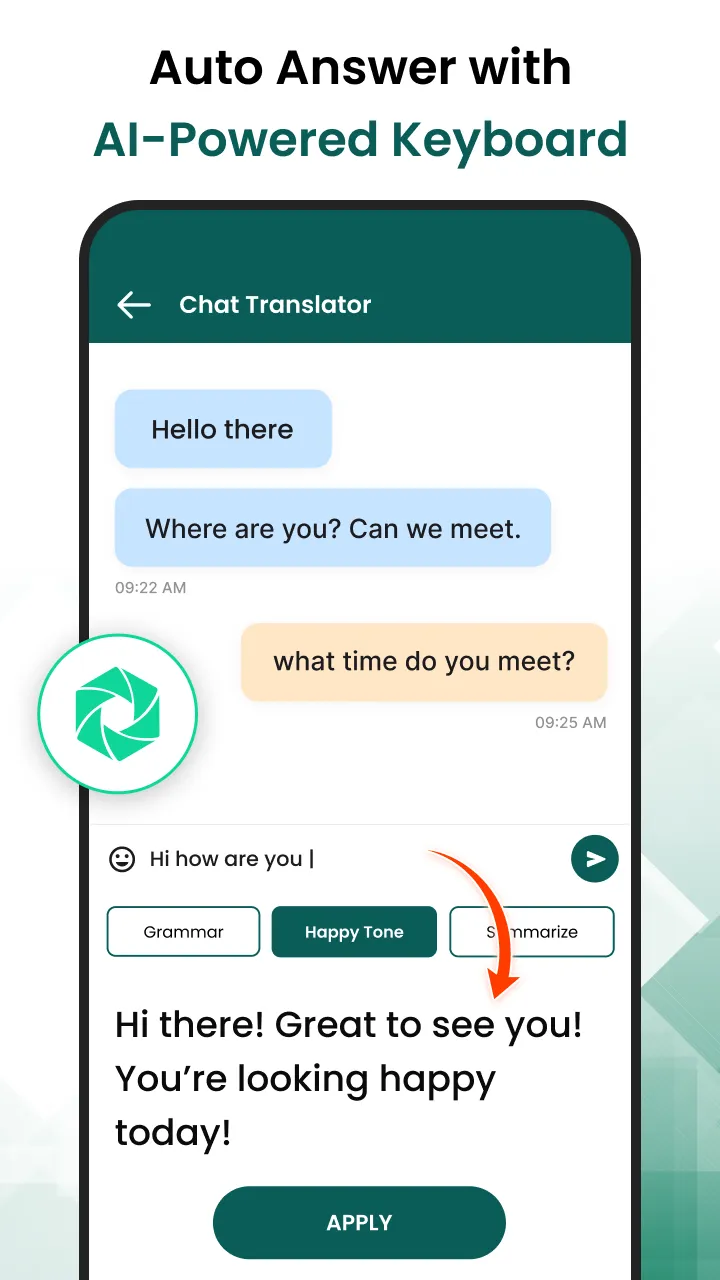 AI Chat Keyboard: Smart Keypad | Indus Appstore | Screenshot