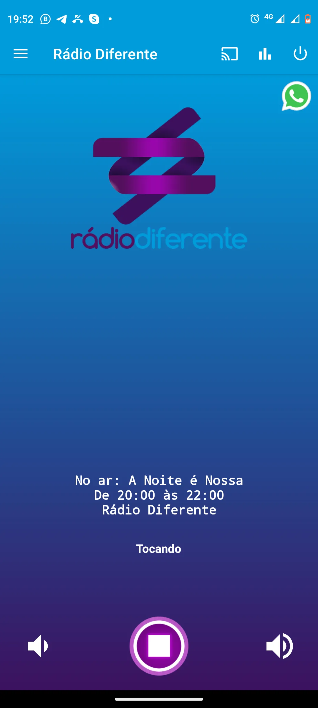 Rádio Diferente | Indus Appstore | Screenshot