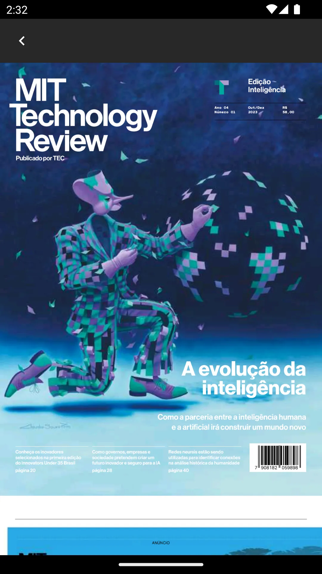 MIT Technology Review Brasil | Indus Appstore | Screenshot