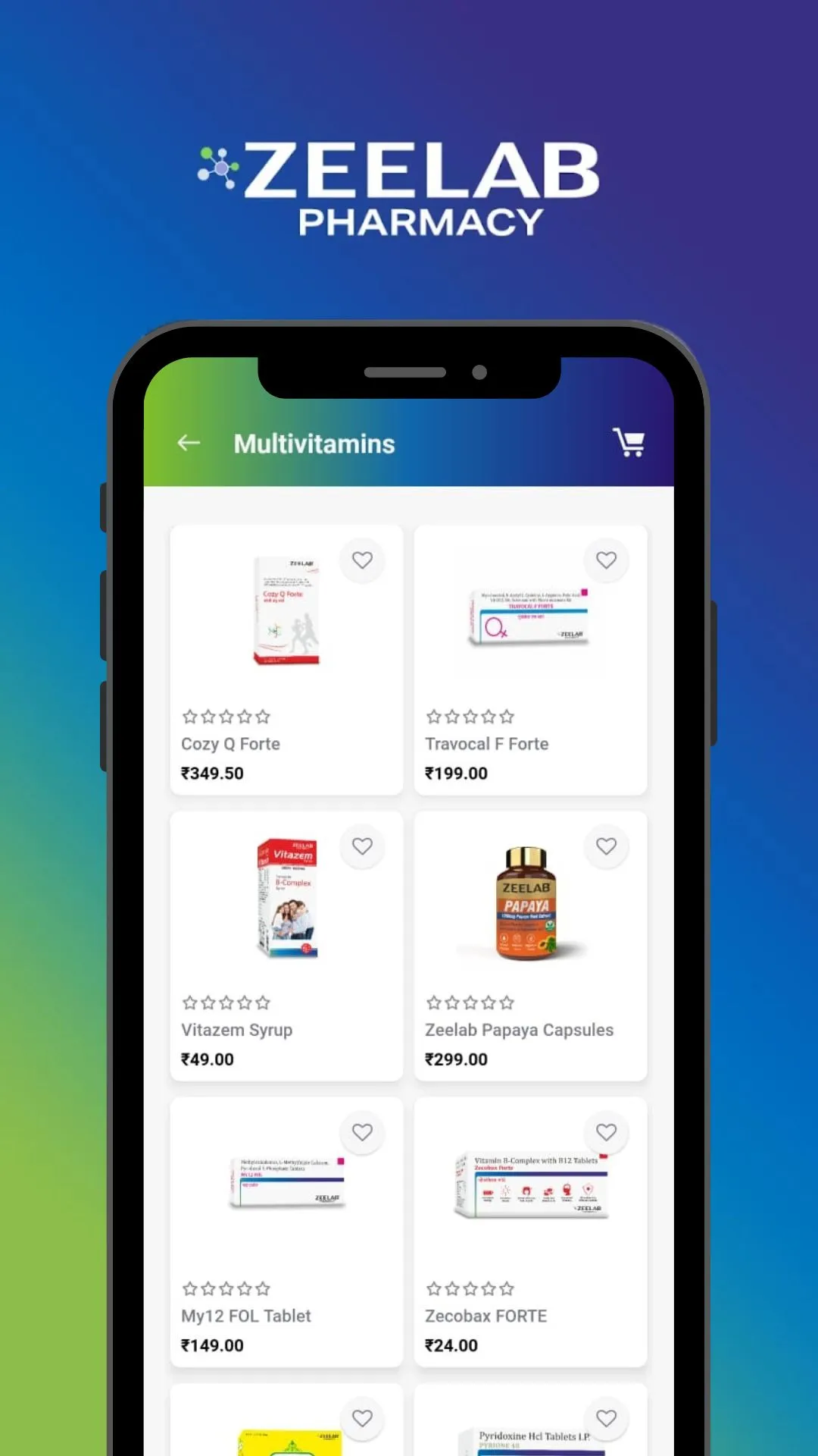 ZEELAB Pharmacy | Indus Appstore | Screenshot