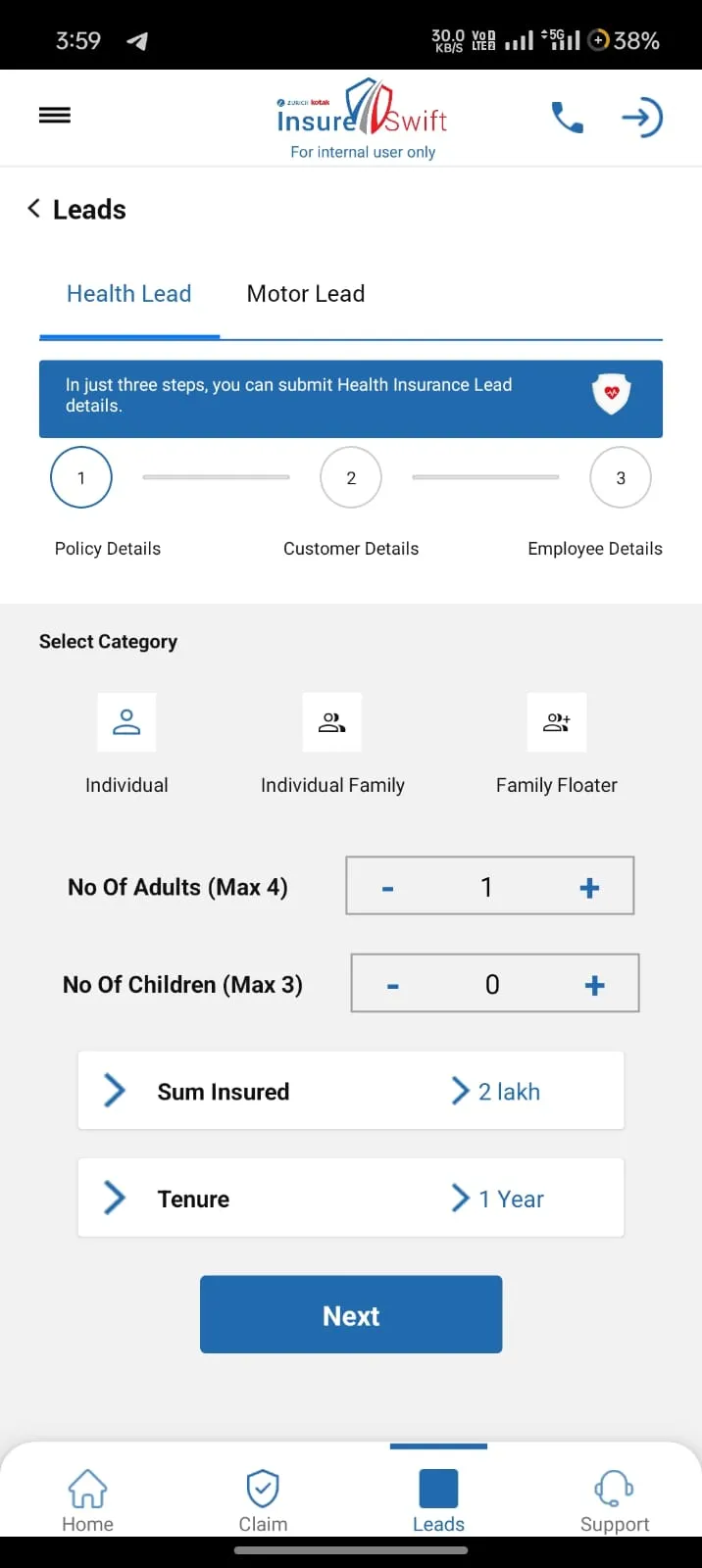 InsureSwift | Indus Appstore | Screenshot