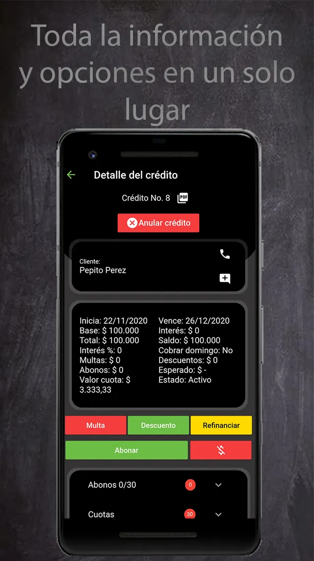 CbApp: Cobros, Créditos | Indus Appstore | Screenshot