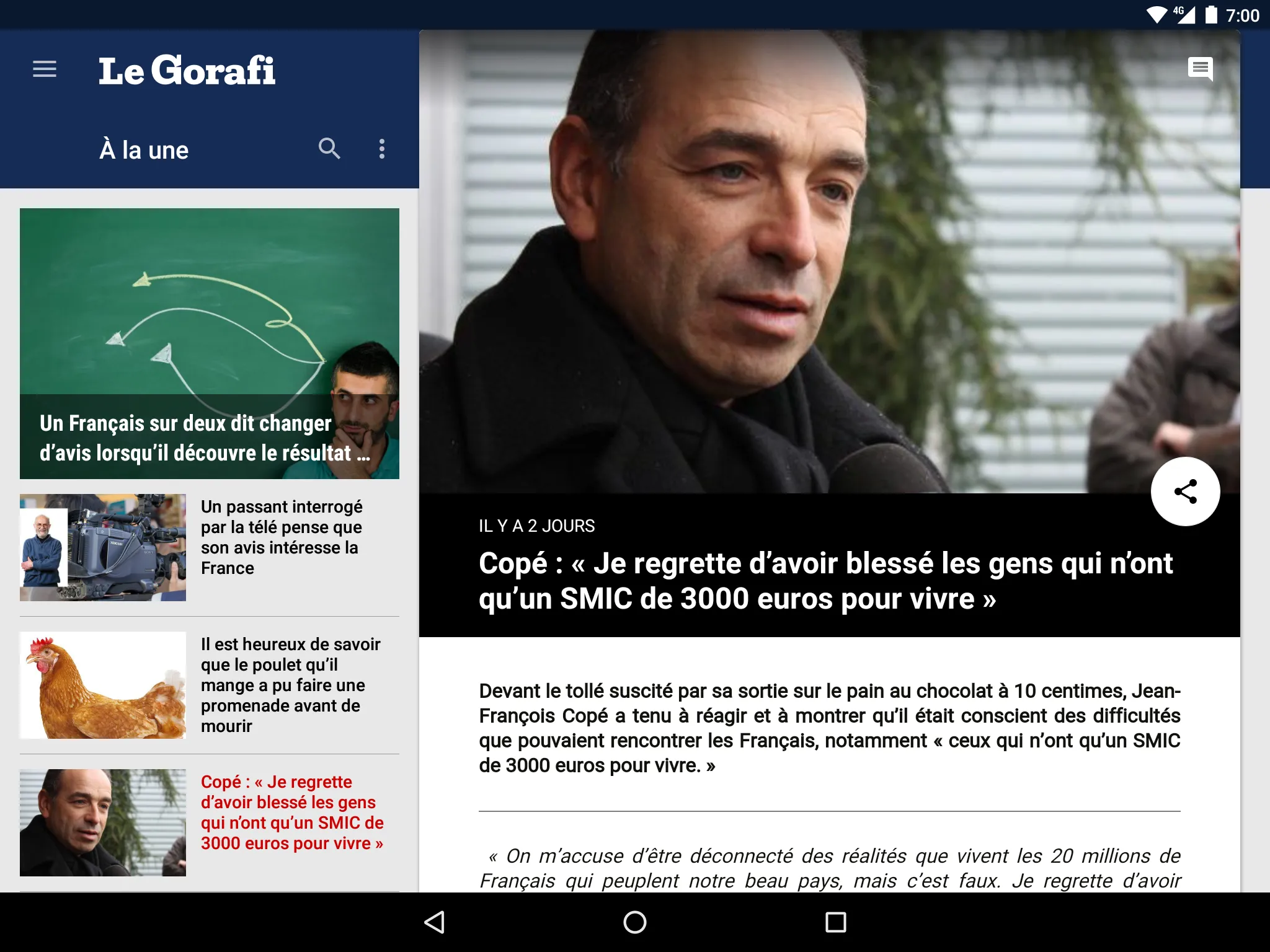 Le Gorafi - Actualités | Indus Appstore | Screenshot