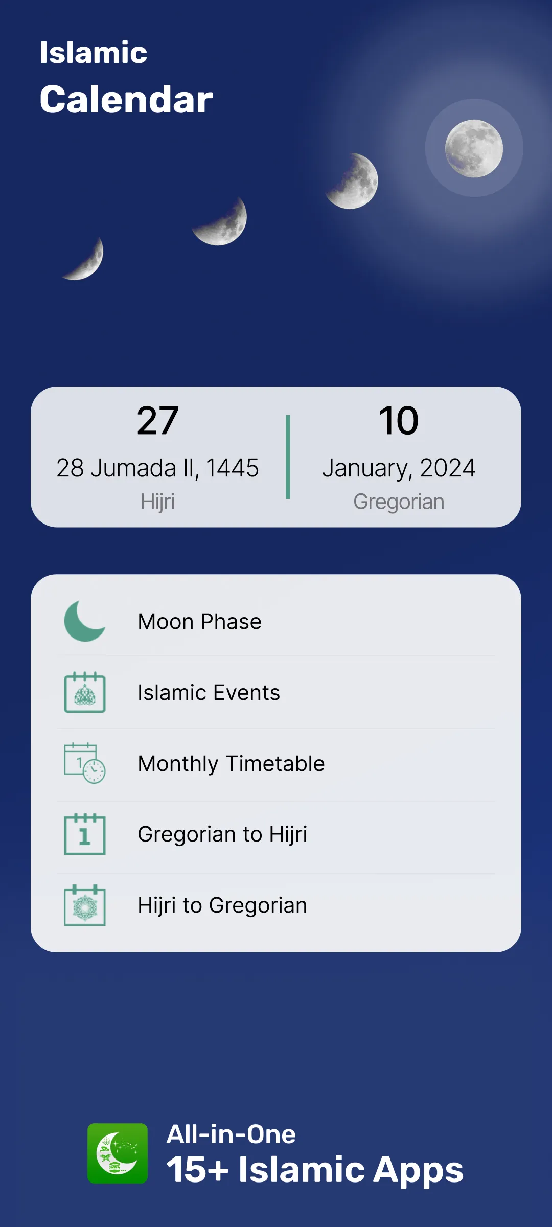 Islamic Calendar & Prayer App | Indus Appstore | Screenshot