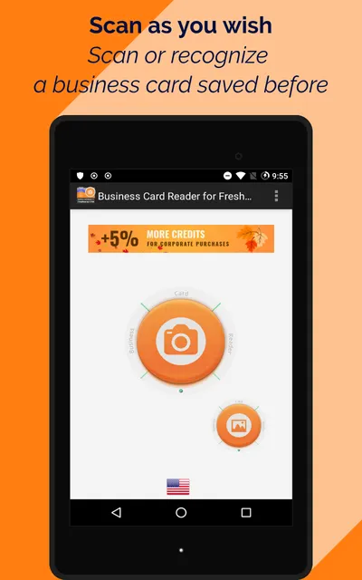 Business Card Reader for Fresh | Indus Appstore | Screenshot