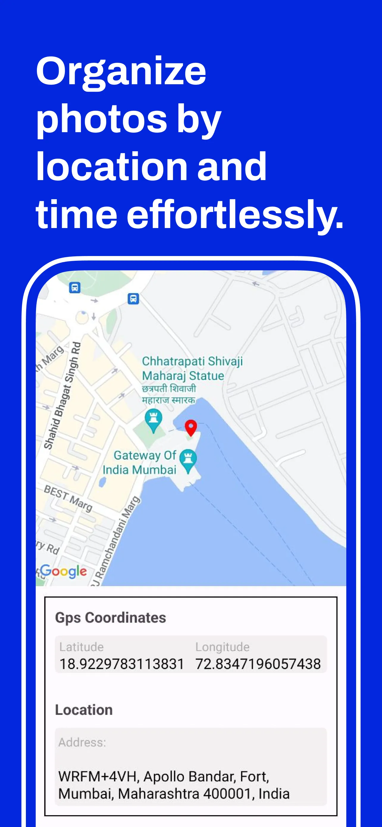 GPS Map Camera Pro | Indus Appstore | Screenshot