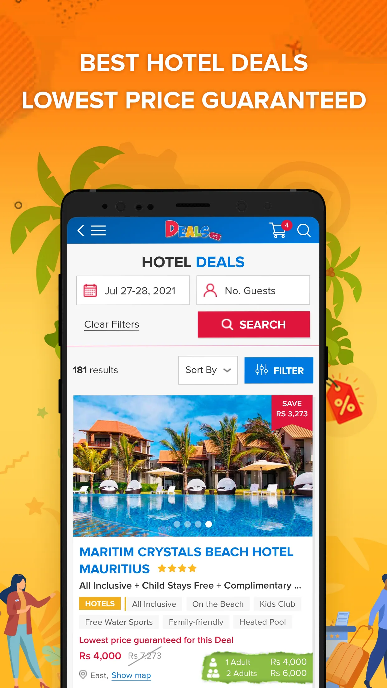 Deals.mu - Hotels, Day Package | Indus Appstore | Screenshot