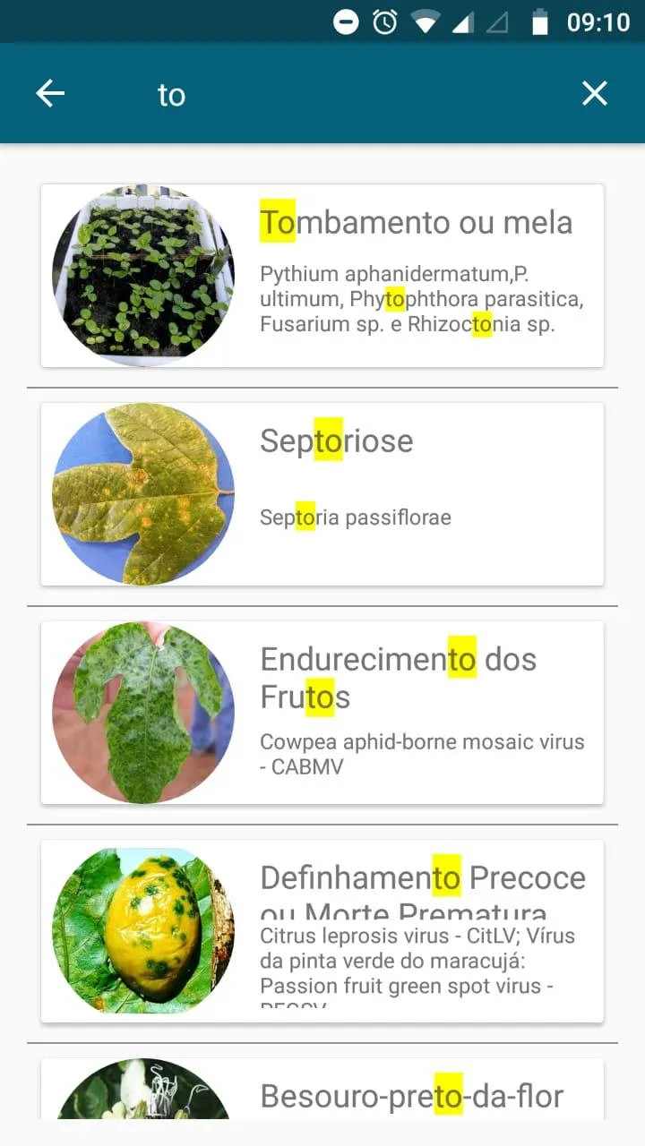 AgroPragas Maracujá | Indus Appstore | Screenshot