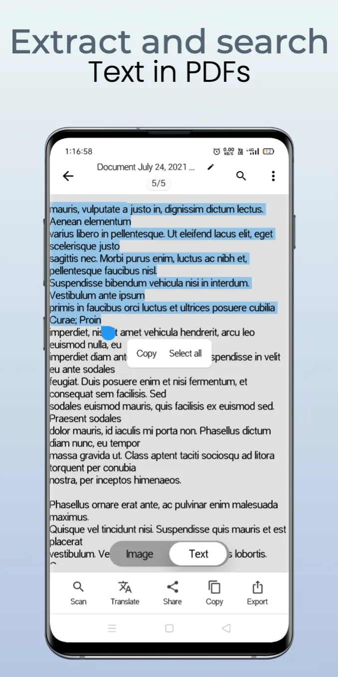 Pocket Scan:PDF Camera Scanner | Indus Appstore | Screenshot