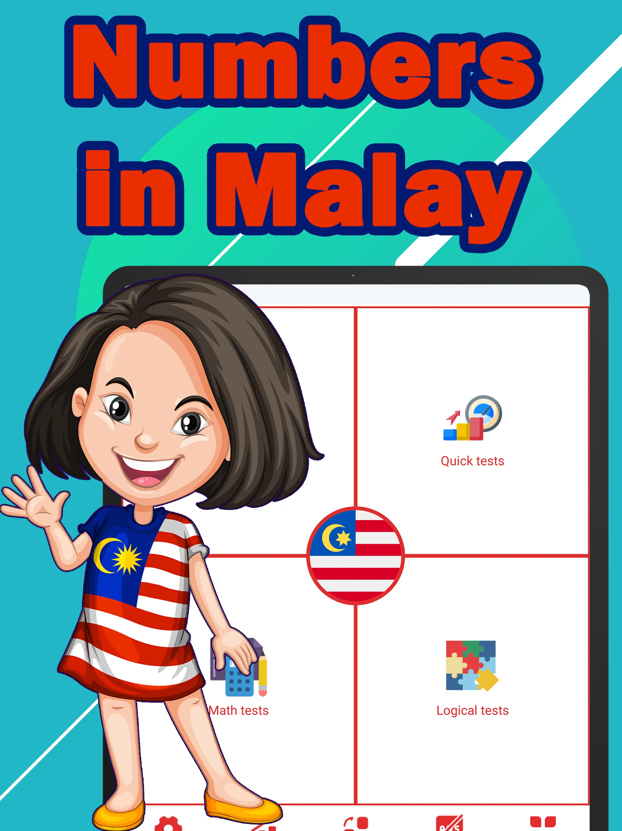 Numbers in Malay language | Indus Appstore | Screenshot