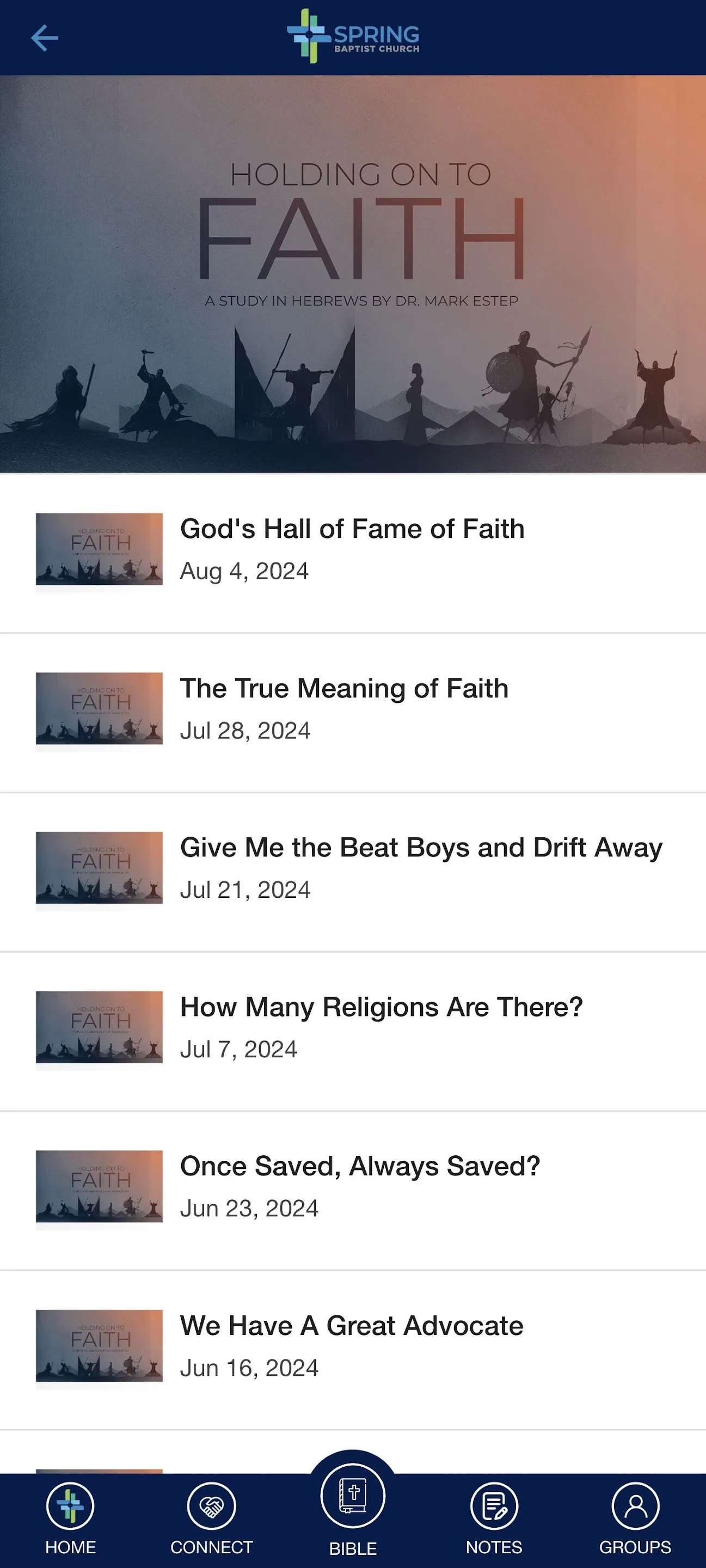 Spring Baptist | Indus Appstore | Screenshot