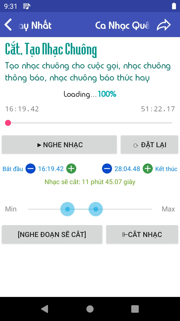 Nhạc Quê Hương - Nhạc Đồng Quê | Indus Appstore | Screenshot