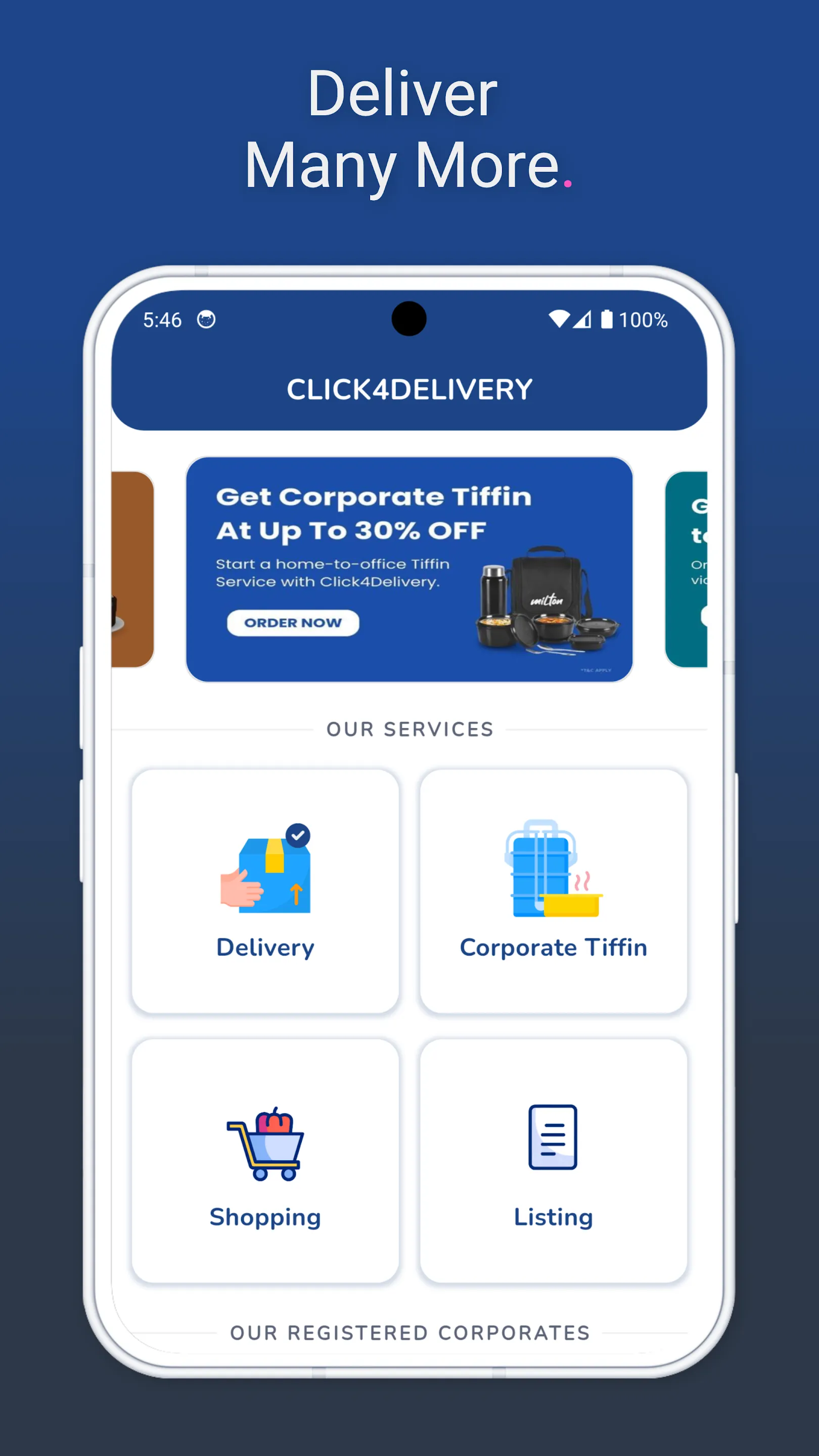 Click4Delivery | Indus Appstore | Screenshot