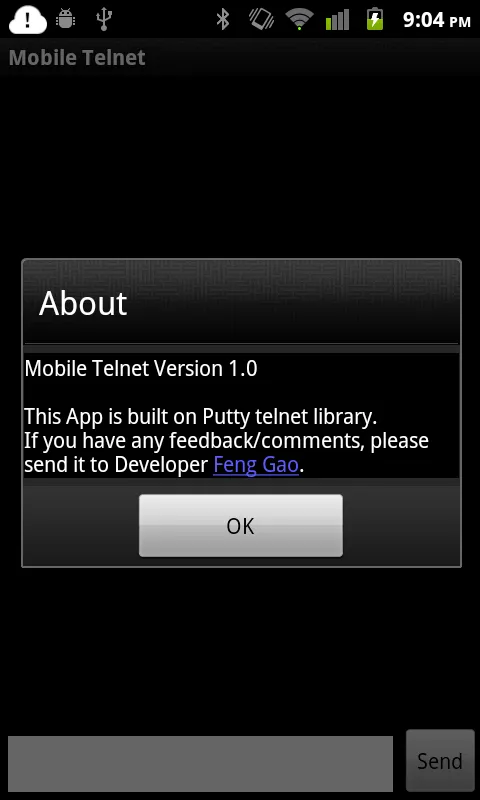 Mobile Telnet | Indus Appstore | Screenshot
