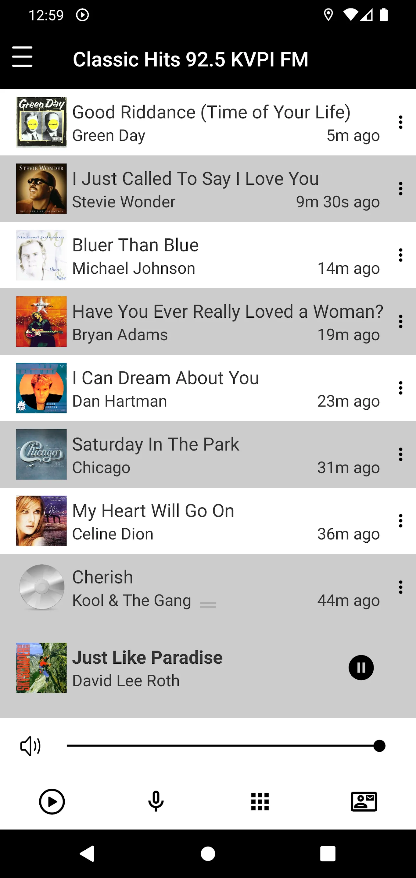 Classic Hits 92.5 KVPI | Indus Appstore | Screenshot