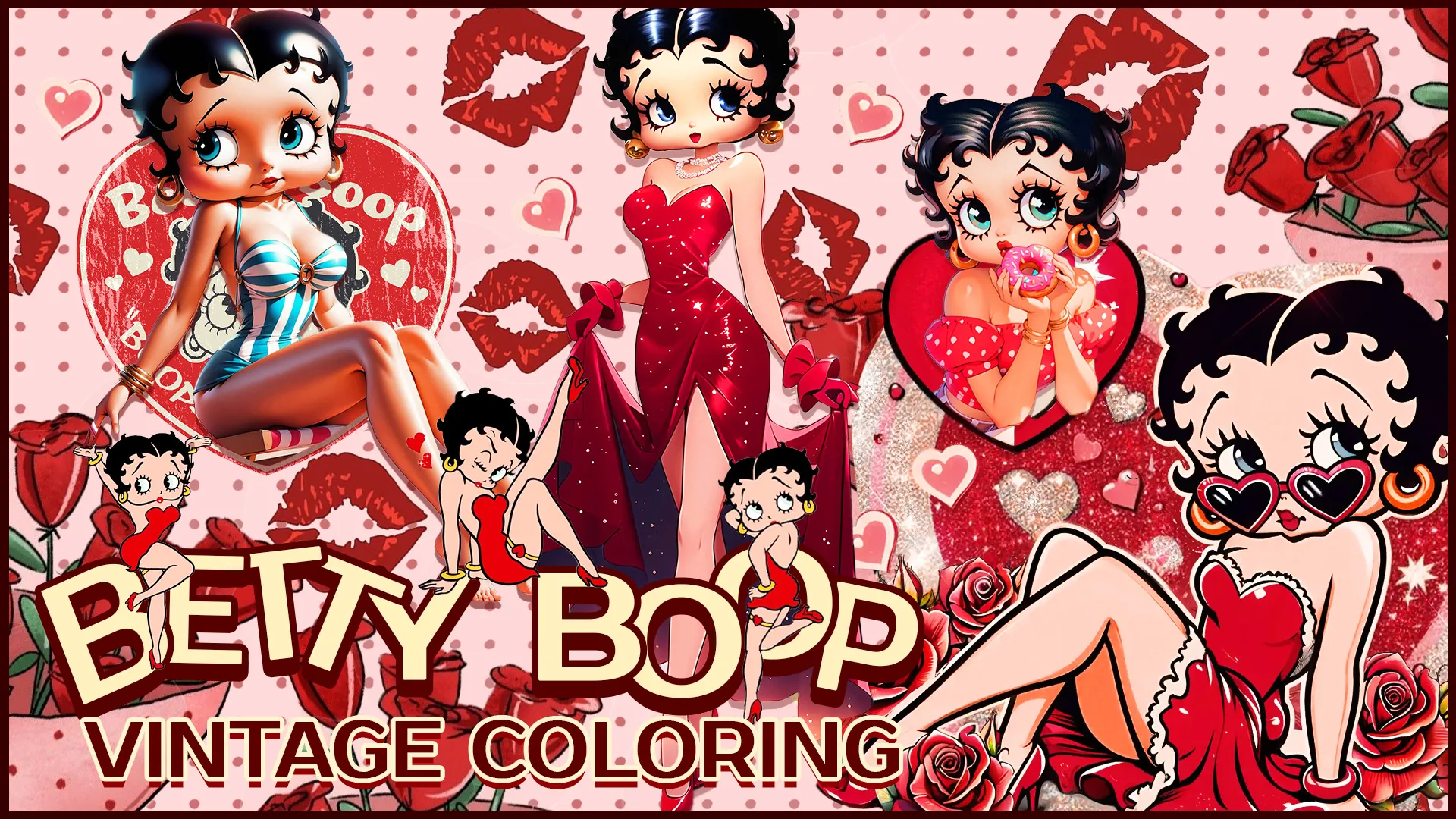 Betty Boop Vintage Coloring | Indus Appstore | Screenshot