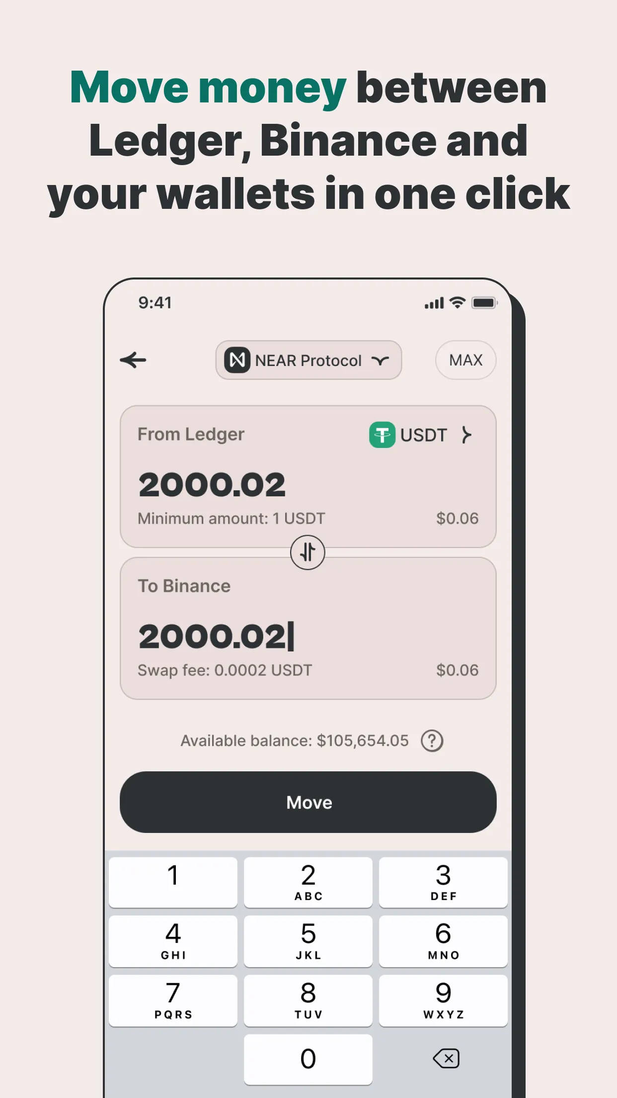 NEAR Crypto wallet - HERE | Indus Appstore | Screenshot