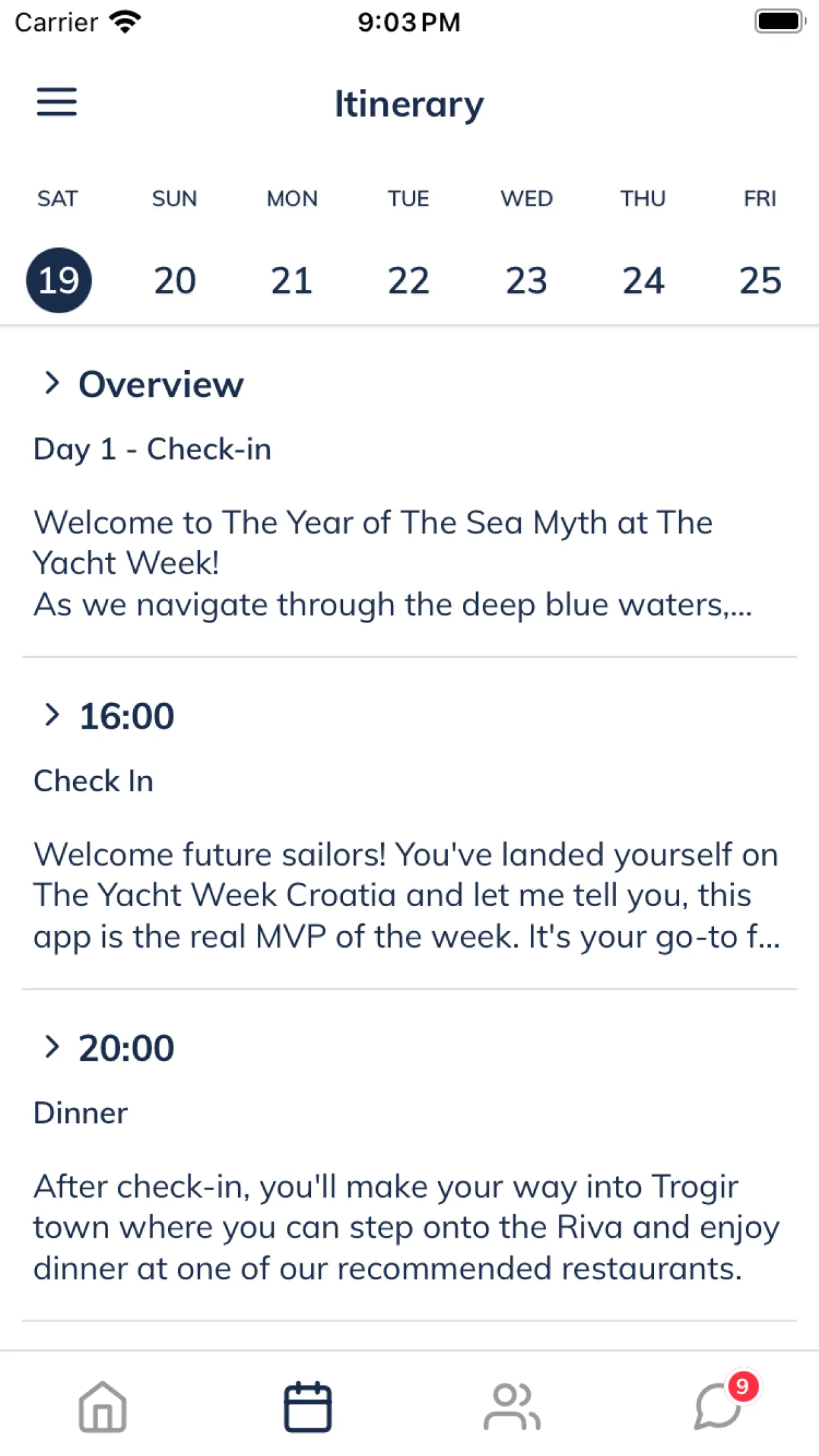 Yacht Week | Indus Appstore | Screenshot