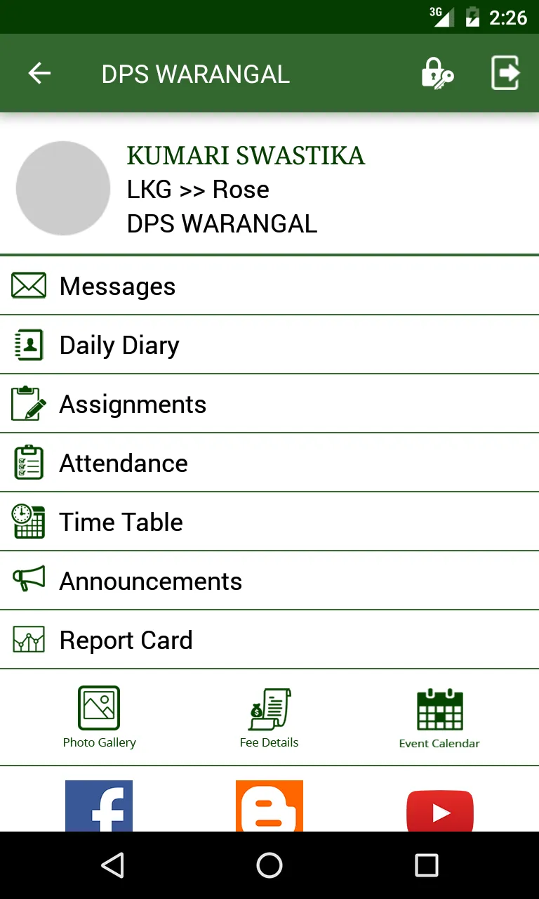 DPS Warangal Parent Portal | Indus Appstore | Screenshot