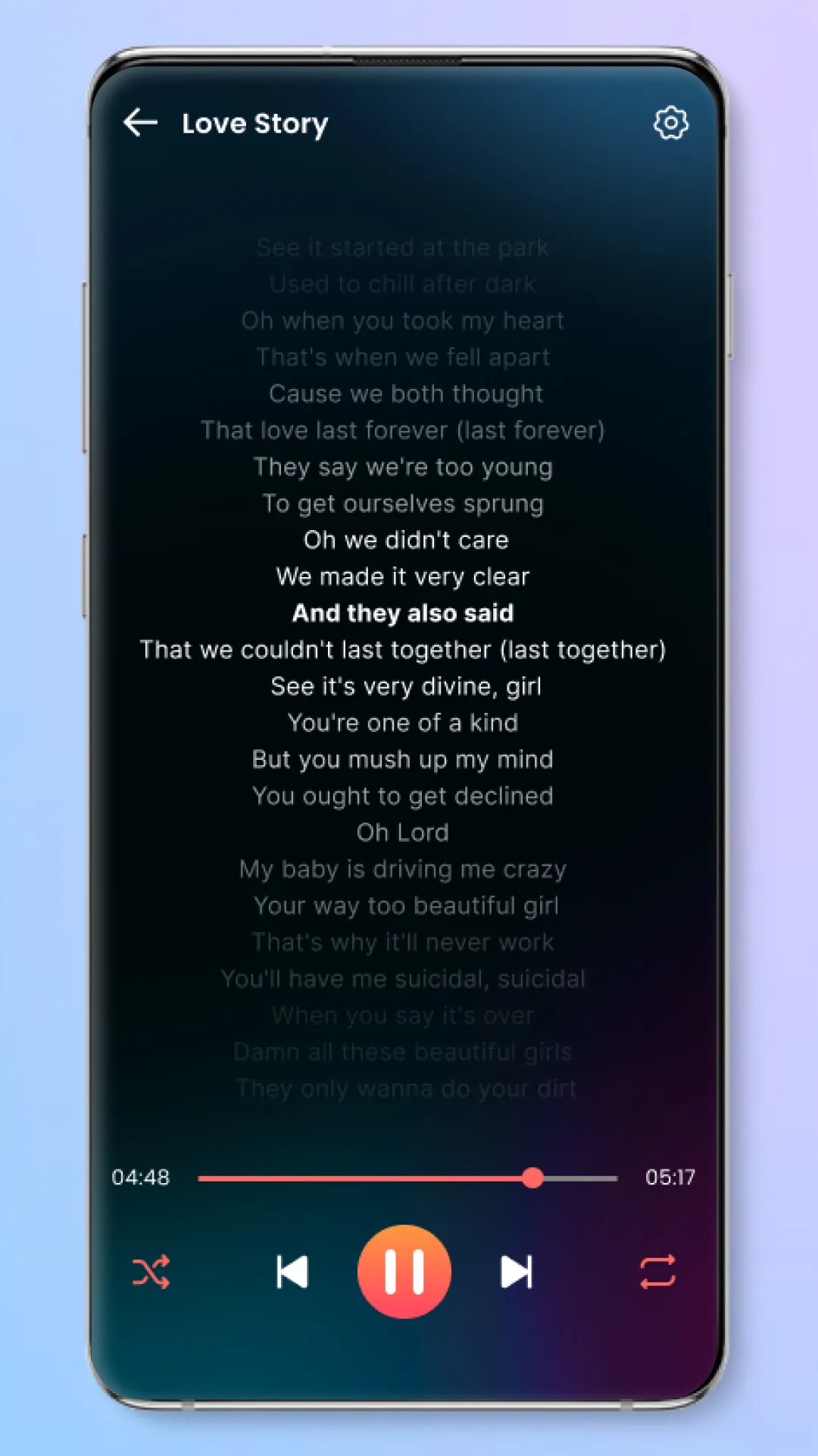 Music player | Indus Appstore | Screenshot