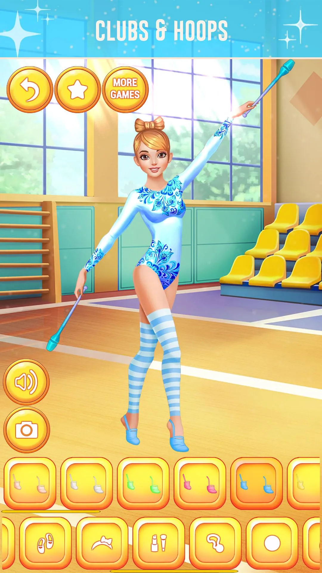 Gymnastics Girls Dress Up Game | Indus Appstore | Screenshot