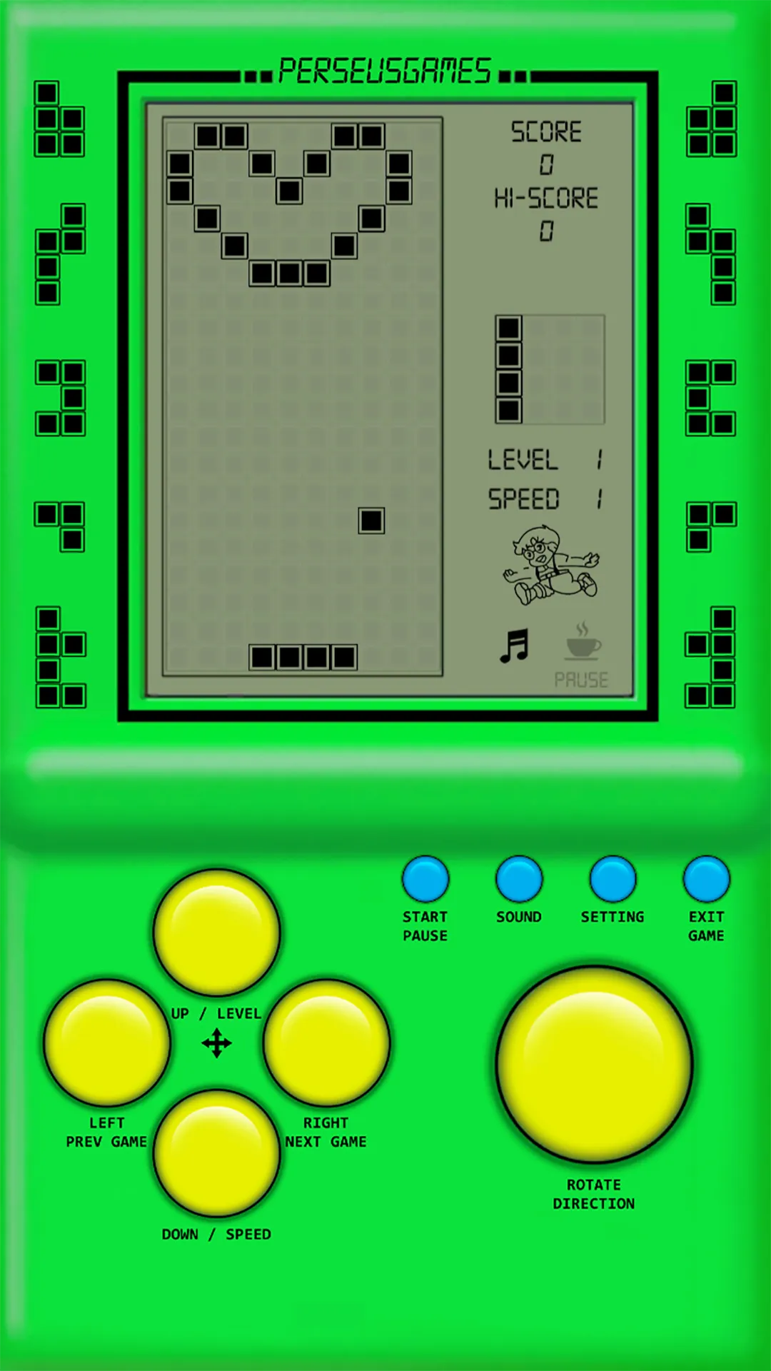 Brick Game - Retro Games | Indus Appstore | Screenshot