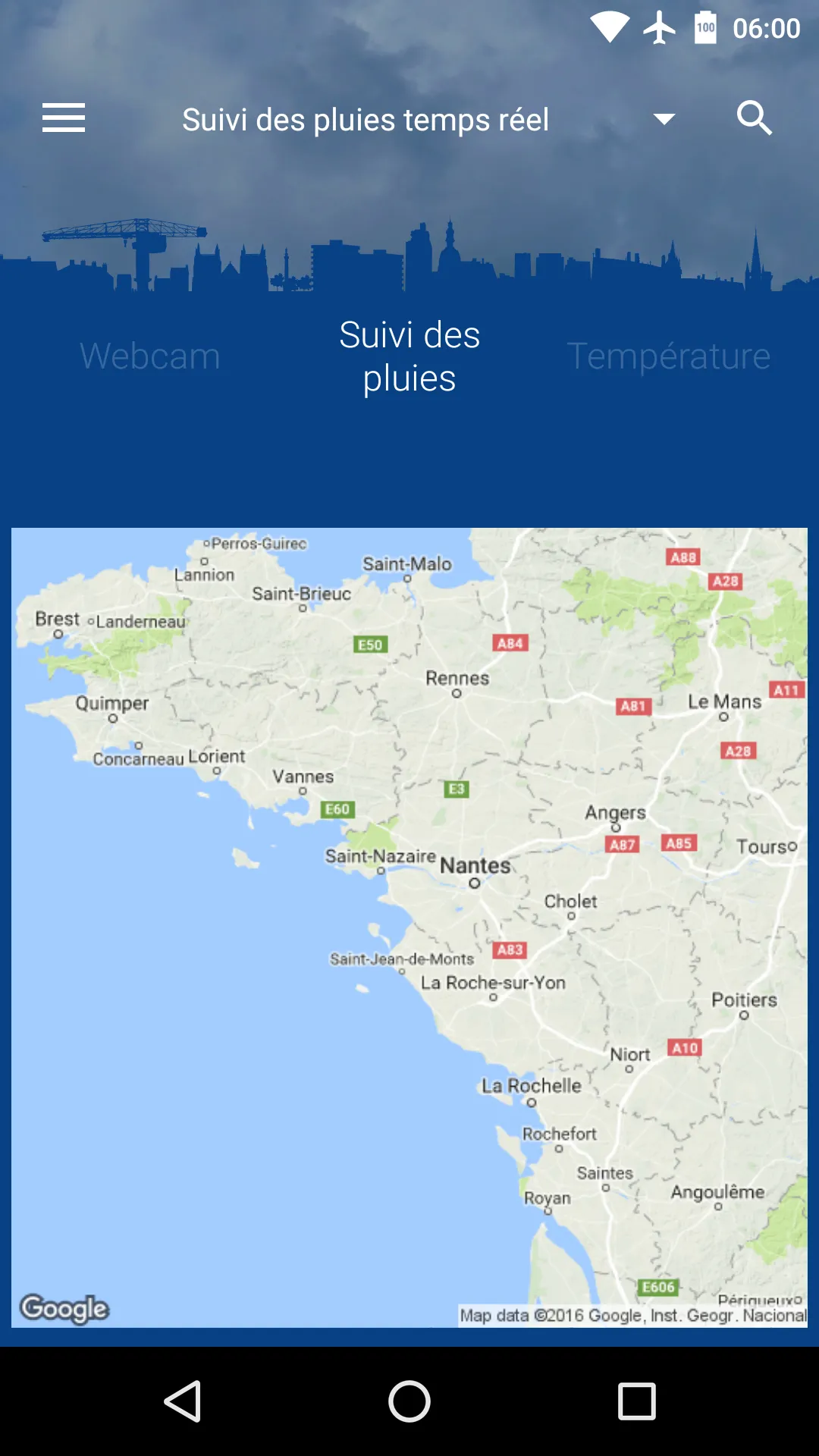 Météo Nantes | Indus Appstore | Screenshot