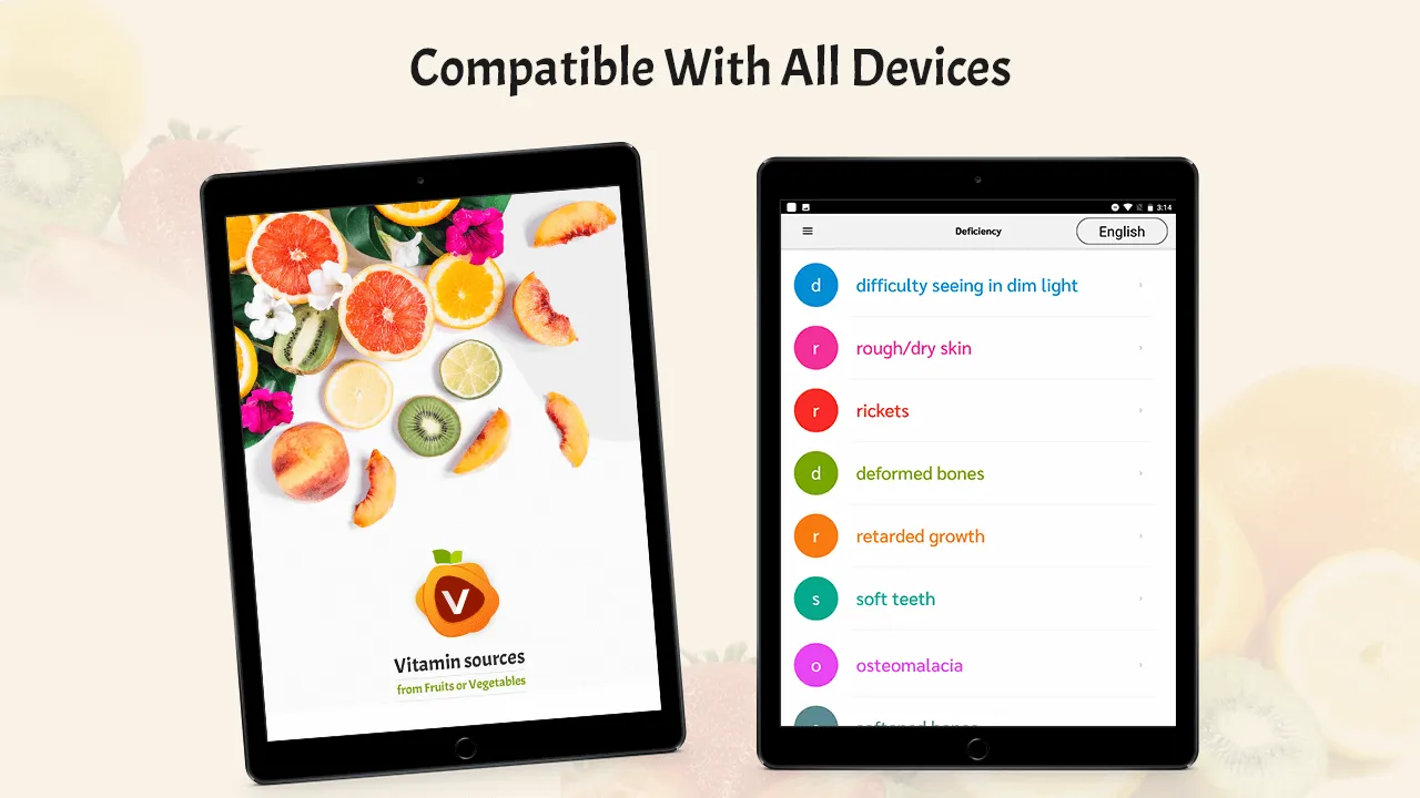 Vitamin Sources From Fruits | Indus Appstore | Screenshot