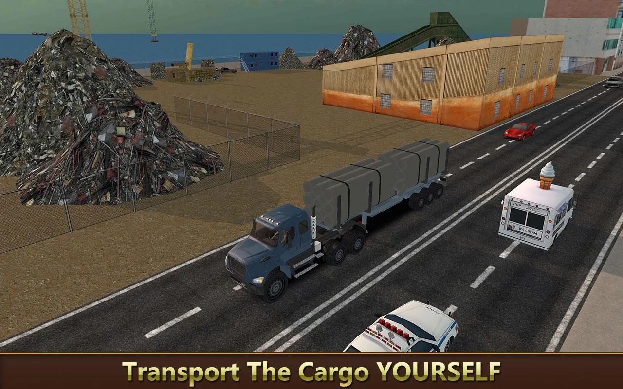 Ship Sim Crane and Truck | Indus Appstore | Screenshot