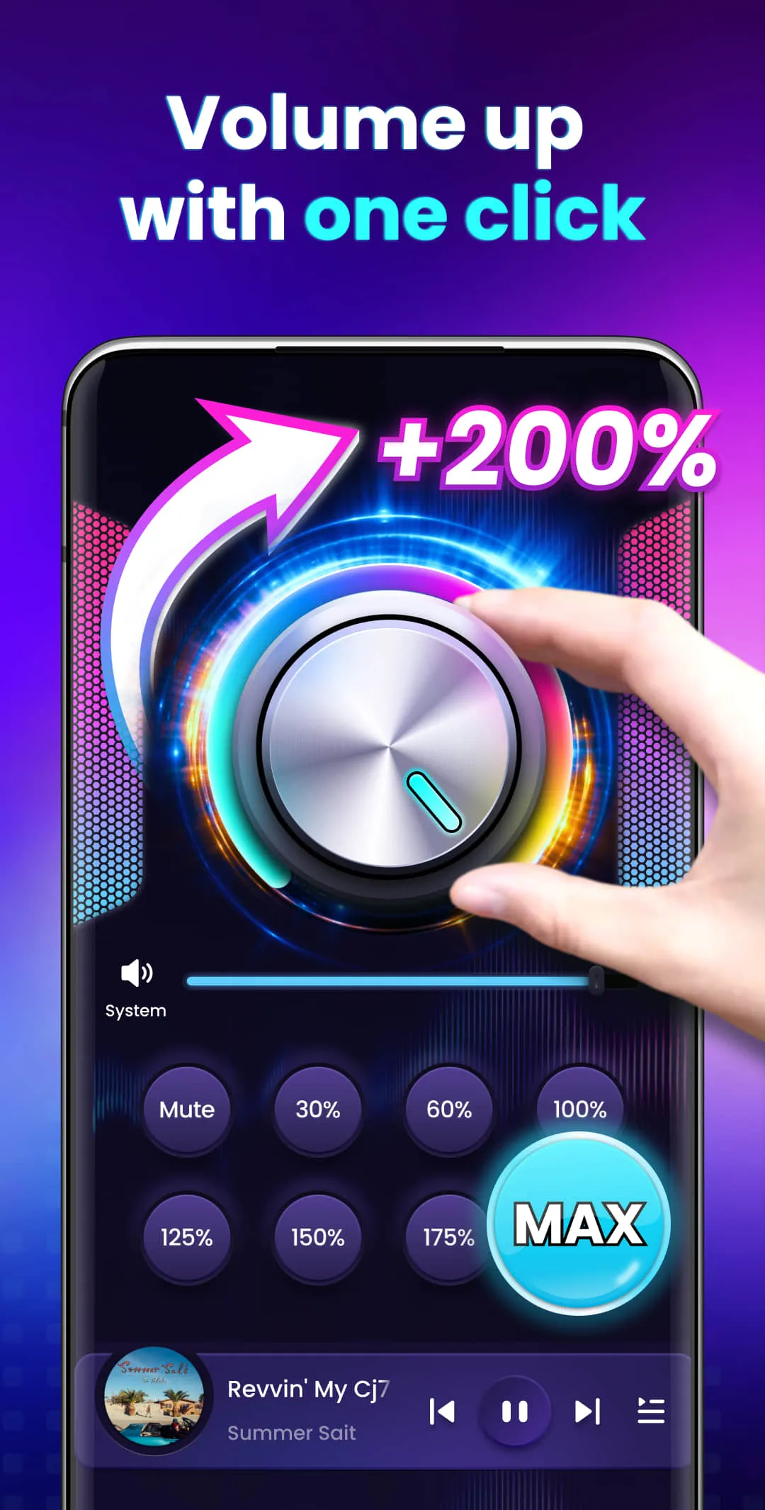 Volume Booster - Sound Booster | Indus Appstore | Screenshot