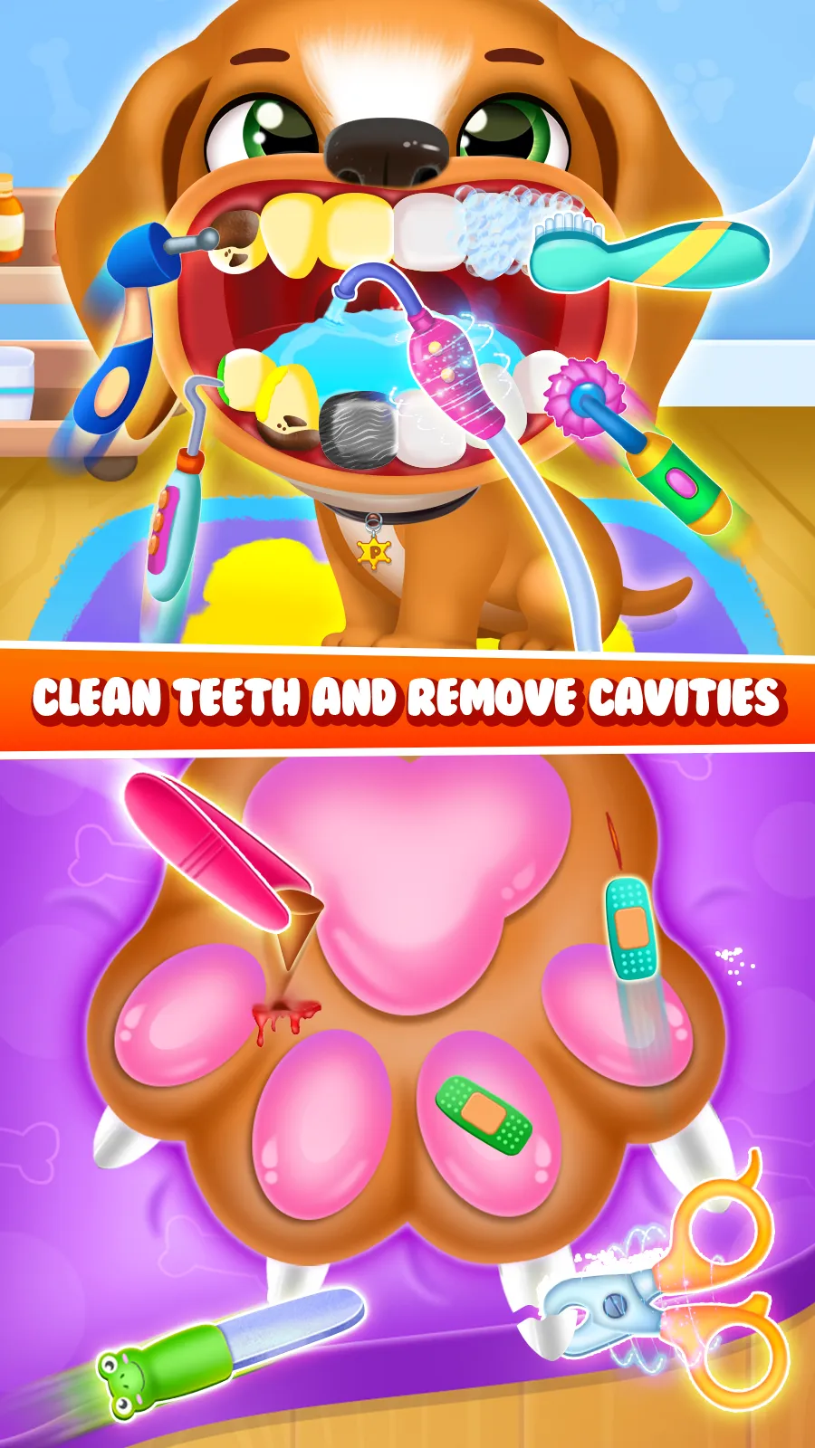 Puppy pet care salon game | Indus Appstore | Screenshot