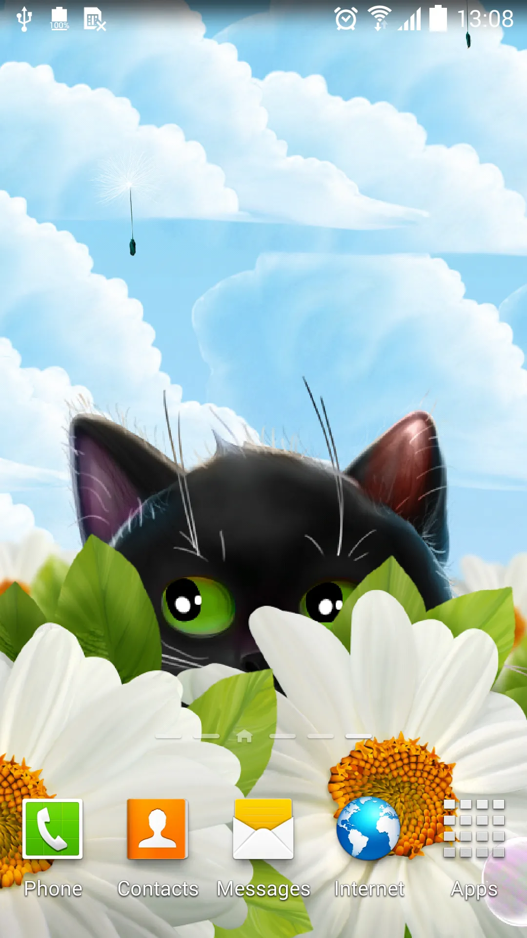 Cute Kitten Live Wallpaper | Indus Appstore | Screenshot