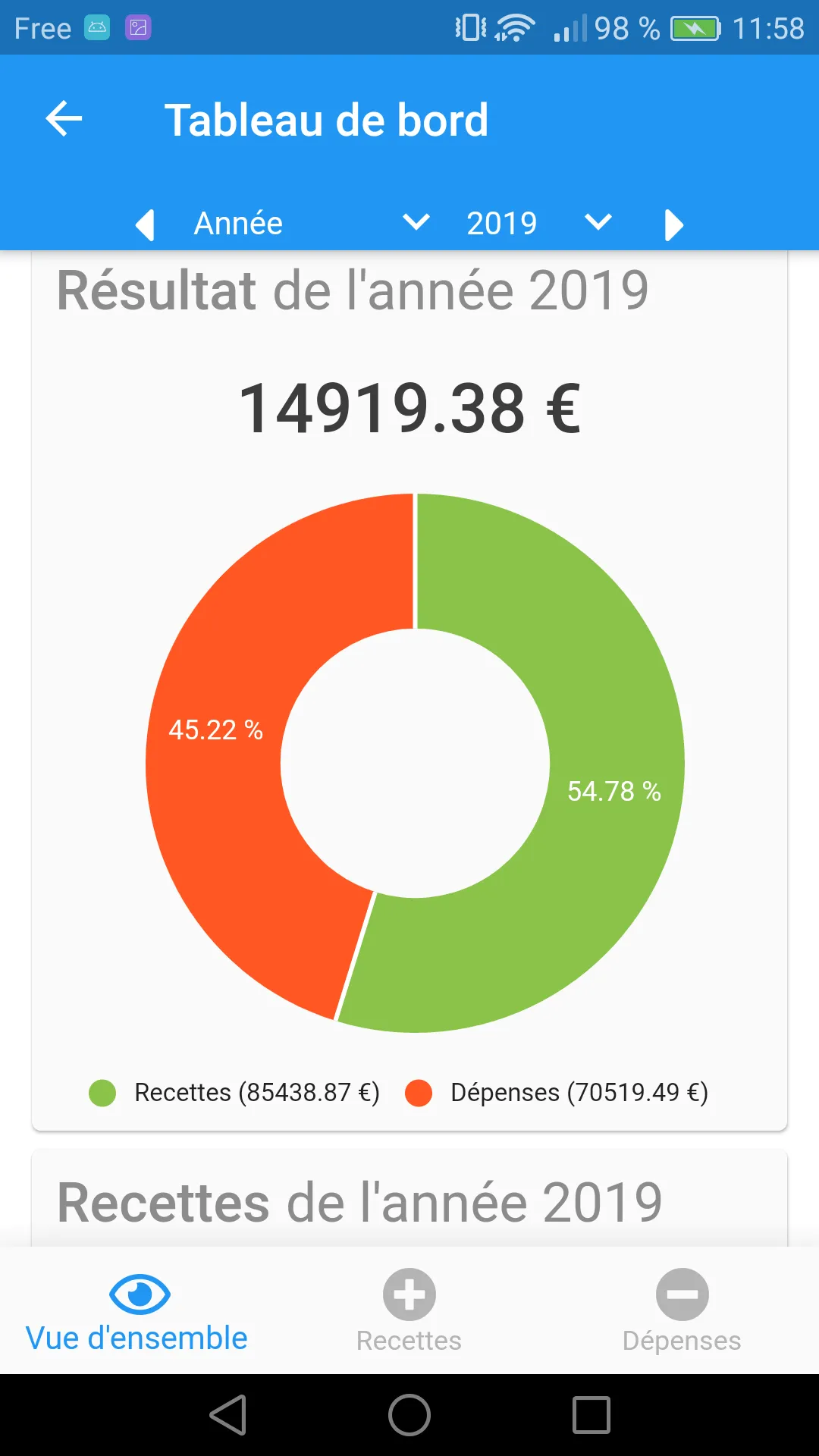 MaxiCompte : Gérer mon budget | Indus Appstore | Screenshot