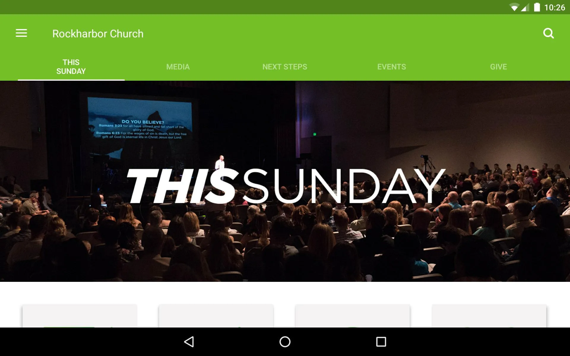 Rockharbor Church | Indus Appstore | Screenshot