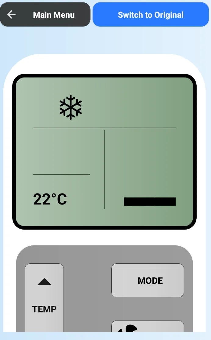 AC Remote For O General | Indus Appstore | Screenshot