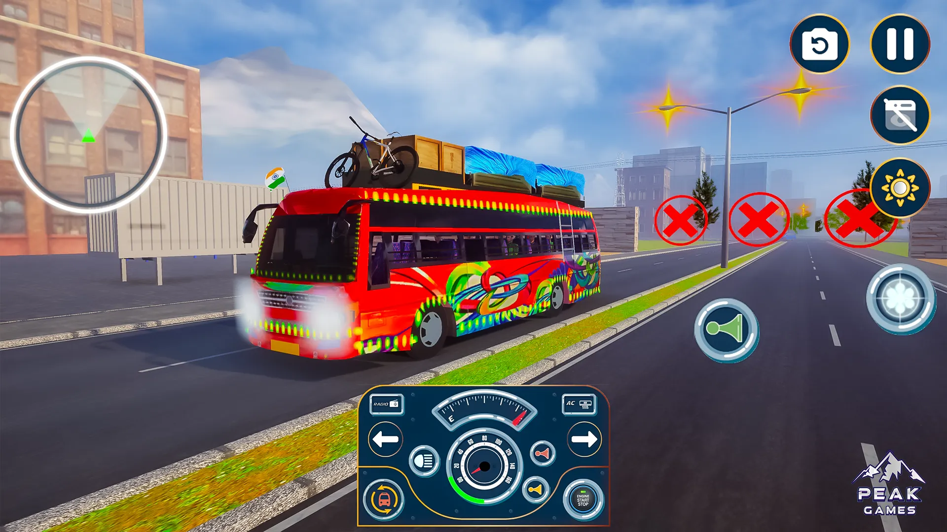 Indian Bus Game Bus Driving 3D | Indus Appstore | Screenshot