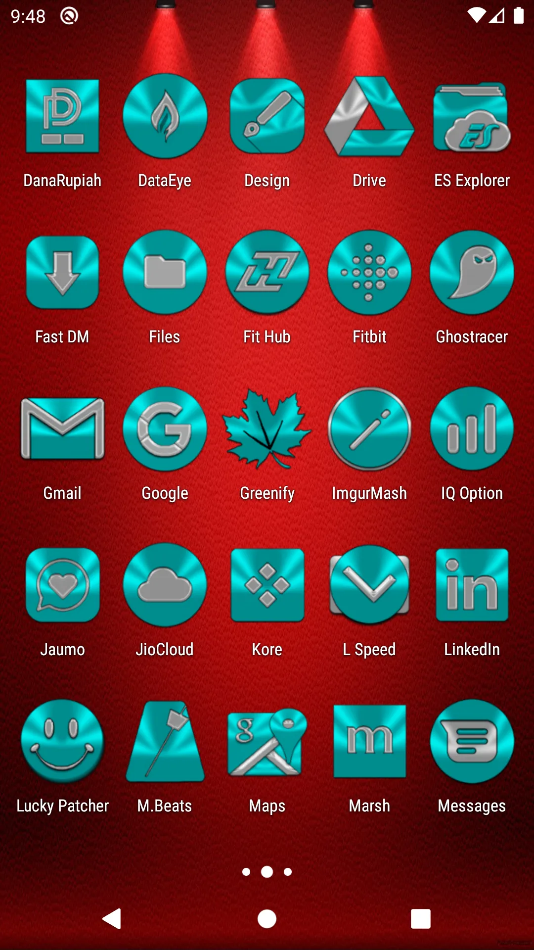 Cyan Icon Pack | Indus Appstore | Screenshot