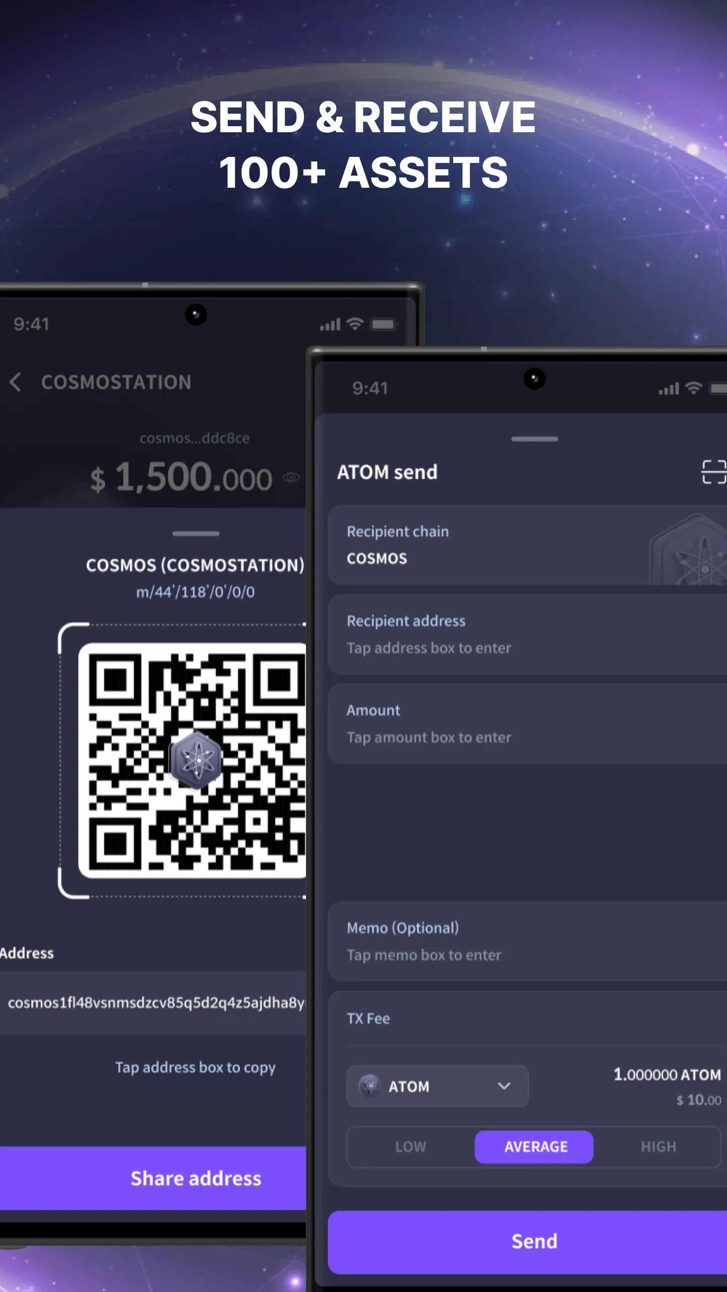 Cosmostation Interchain Wallet | Indus Appstore | Screenshot