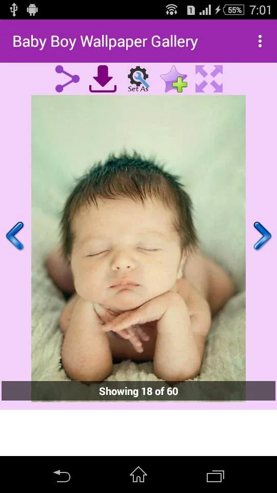 Baby Boy Wallpaper Gallery | Indus Appstore | Screenshot