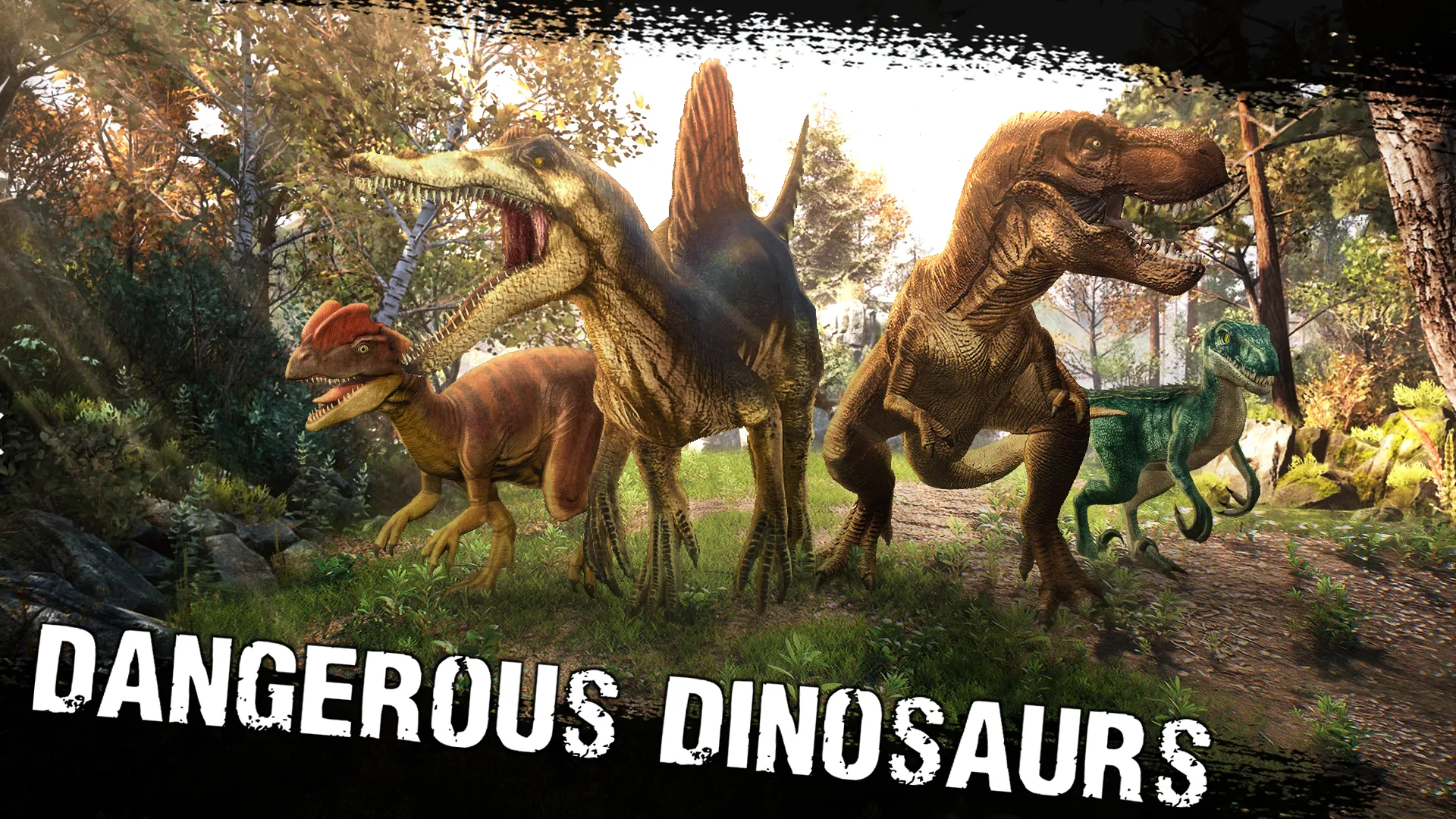 Dinosaur Hunter Survival Game | Indus Appstore | Screenshot