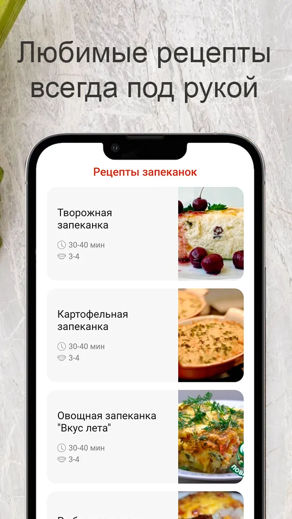 Рецепты запеканок | Indus Appstore | Screenshot