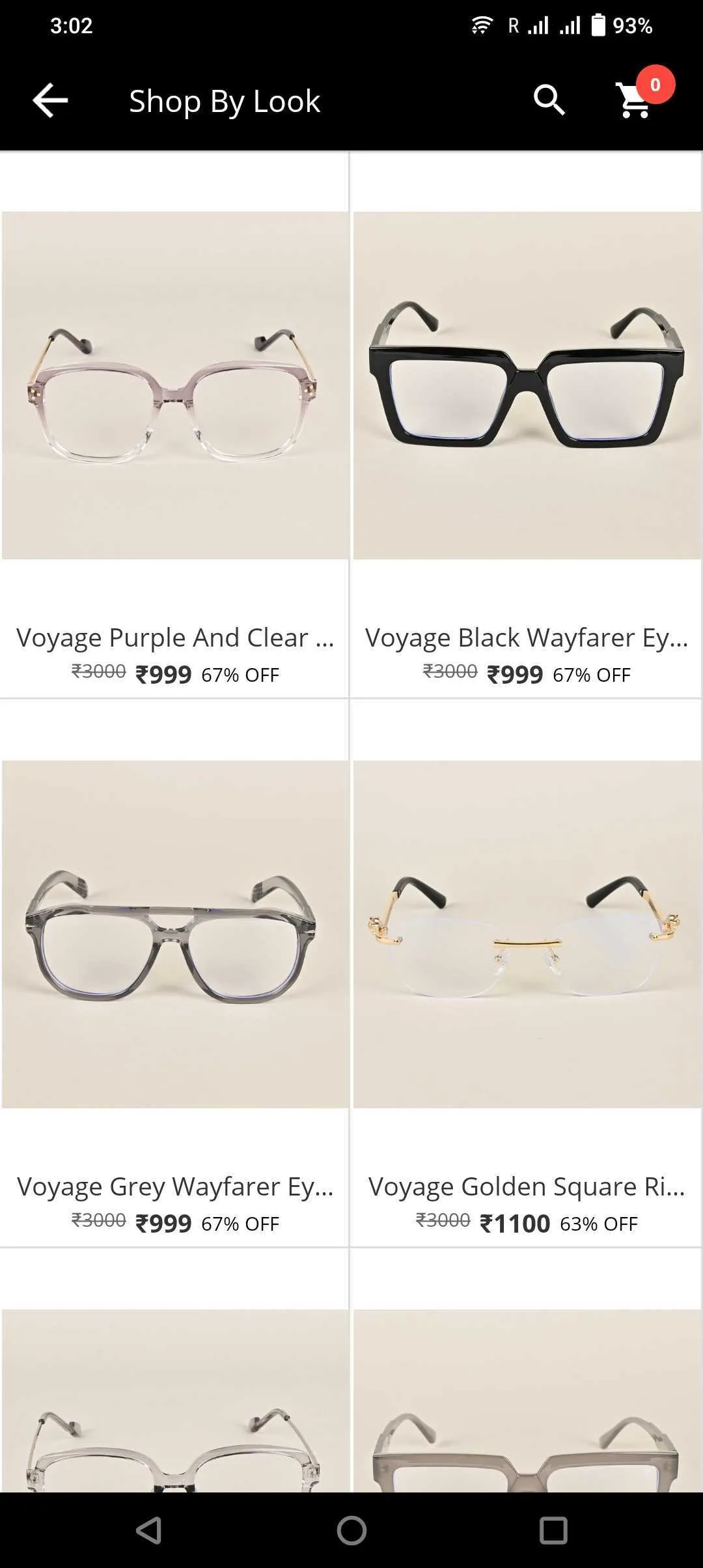 Voyage Eyewear | Indus Appstore | Screenshot