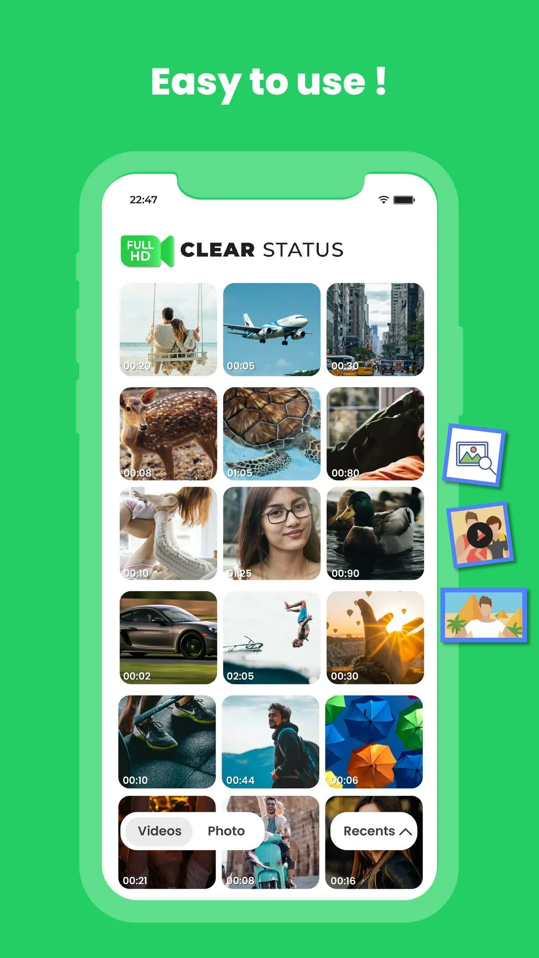 Clear Status - No Blur Status | Indus Appstore | Screenshot